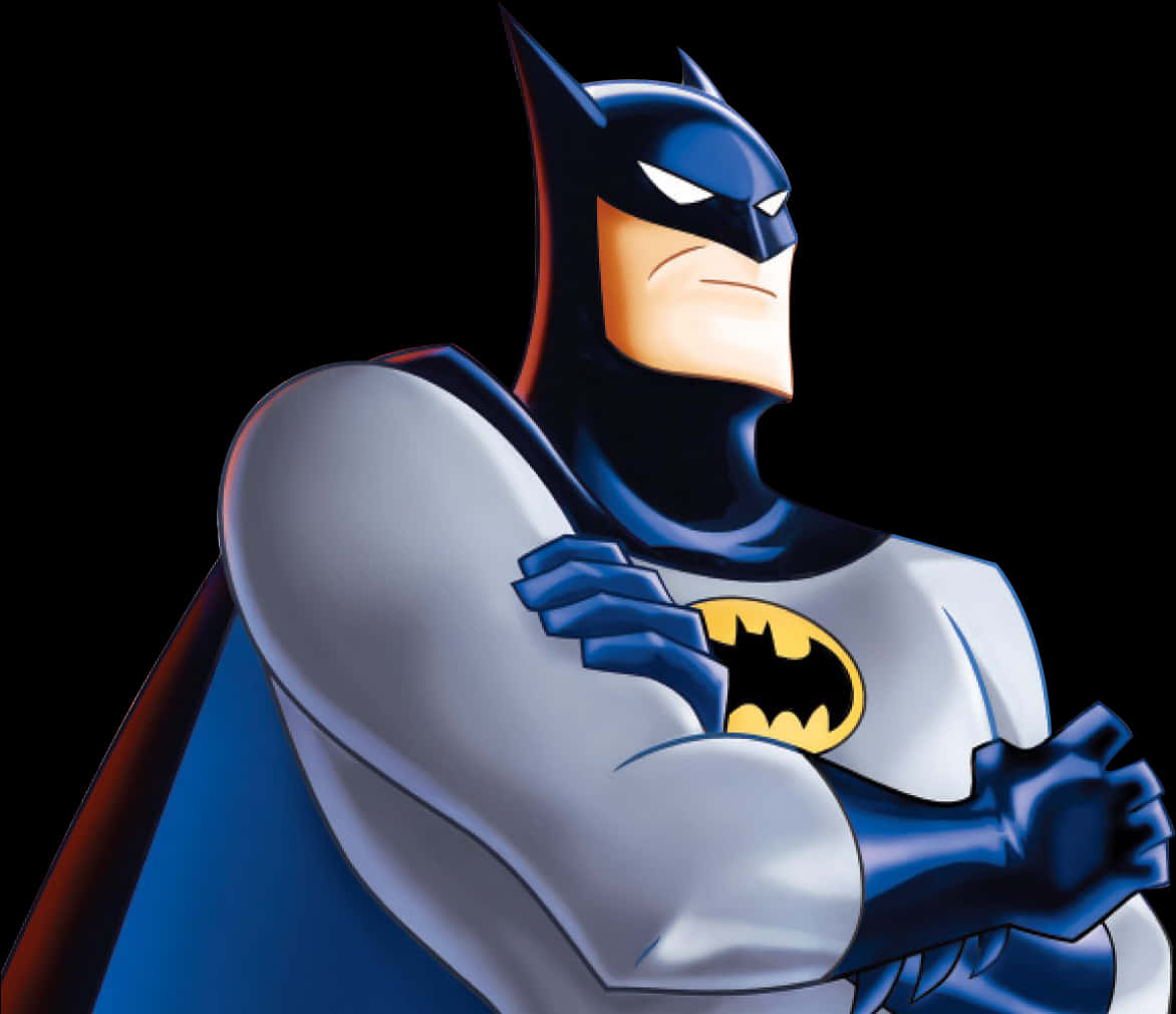 Klasik Animasyon Batman Duruşu Duvar Kağıdı