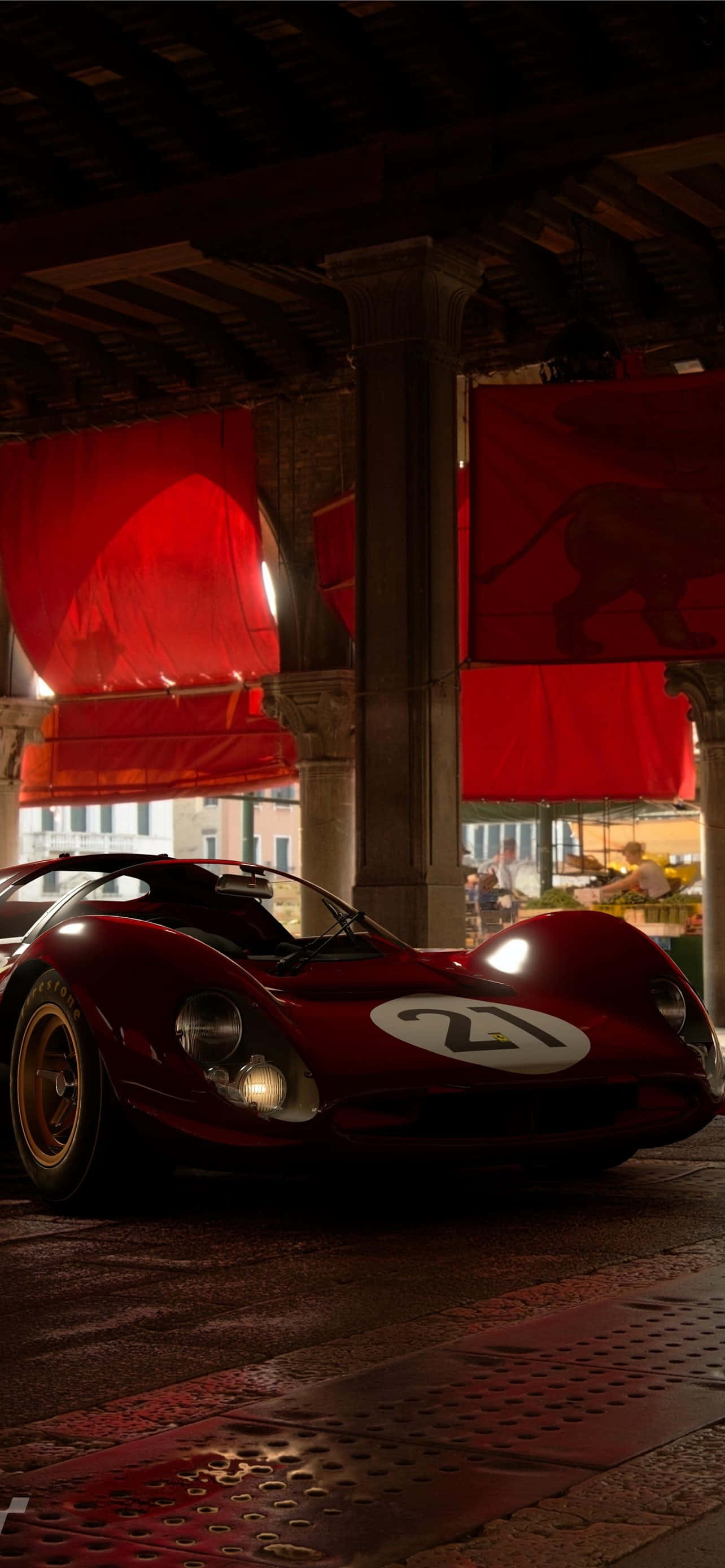 Klasik Bir Ferrari'nin Gücünü ve Performansını Hissedin Duvar Kağıdı