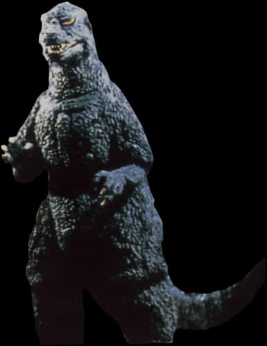 Klasik Godzilla Figürü Yalıtılmış Duvar Kağıdı