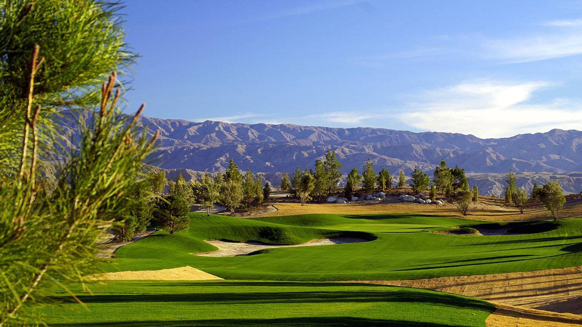 Klasik Kulüp Ülke Golf Sahası Masaüstü Duvar Kağıdı