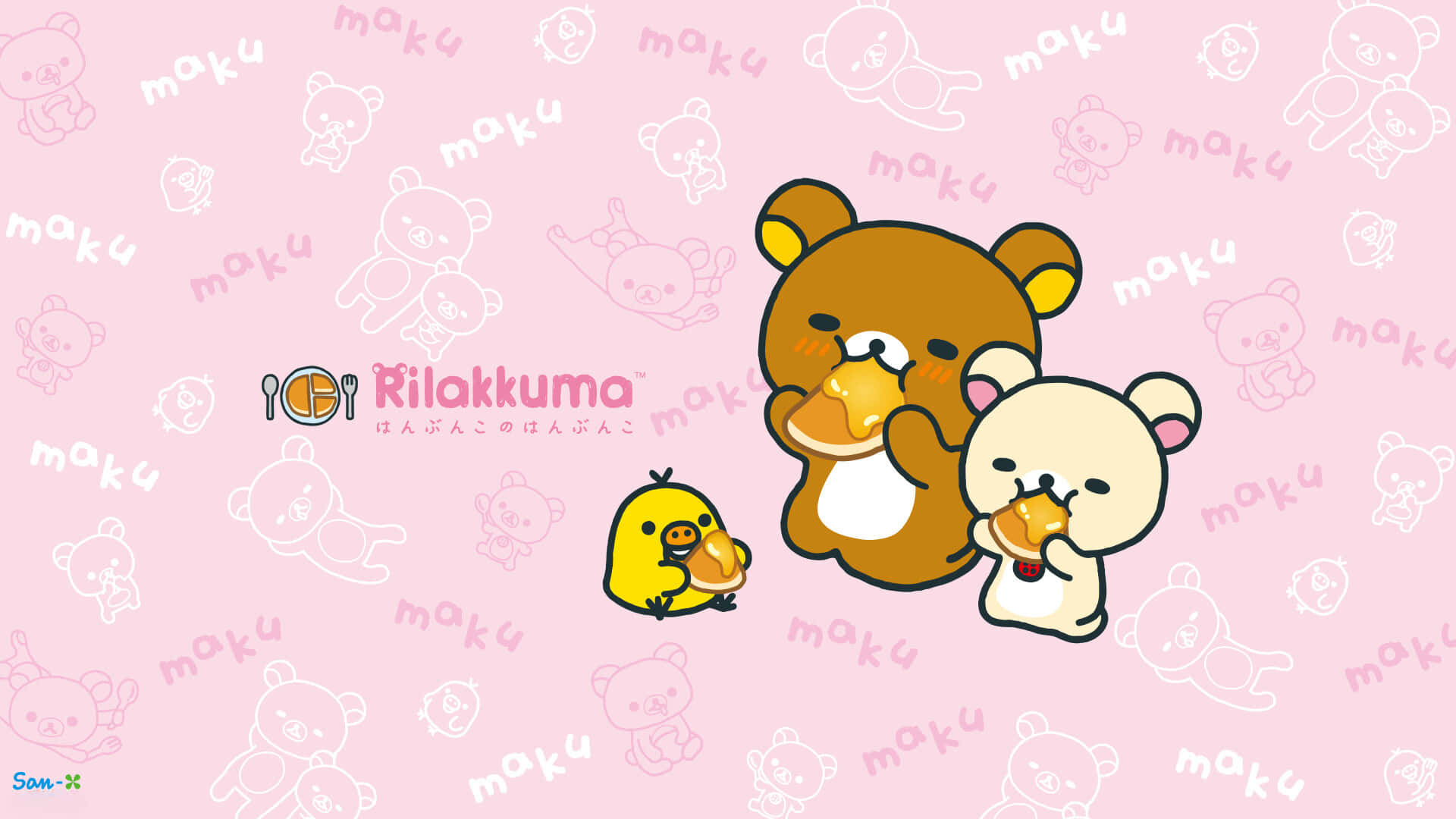 Klasik Sanrio karakterlerini kutlayan, sonsuza dek gülümseten ve sevimli! Duvar Kağıdı