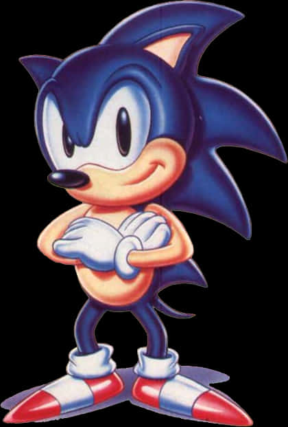 Klasik Sonic Duruşu Duvar Kağıdı