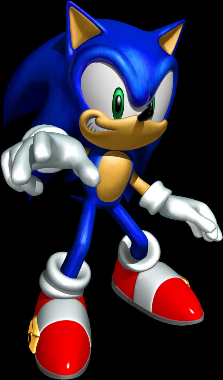 Klasik Sonic The Hedgehog Duruşu Duvar Kağıdı