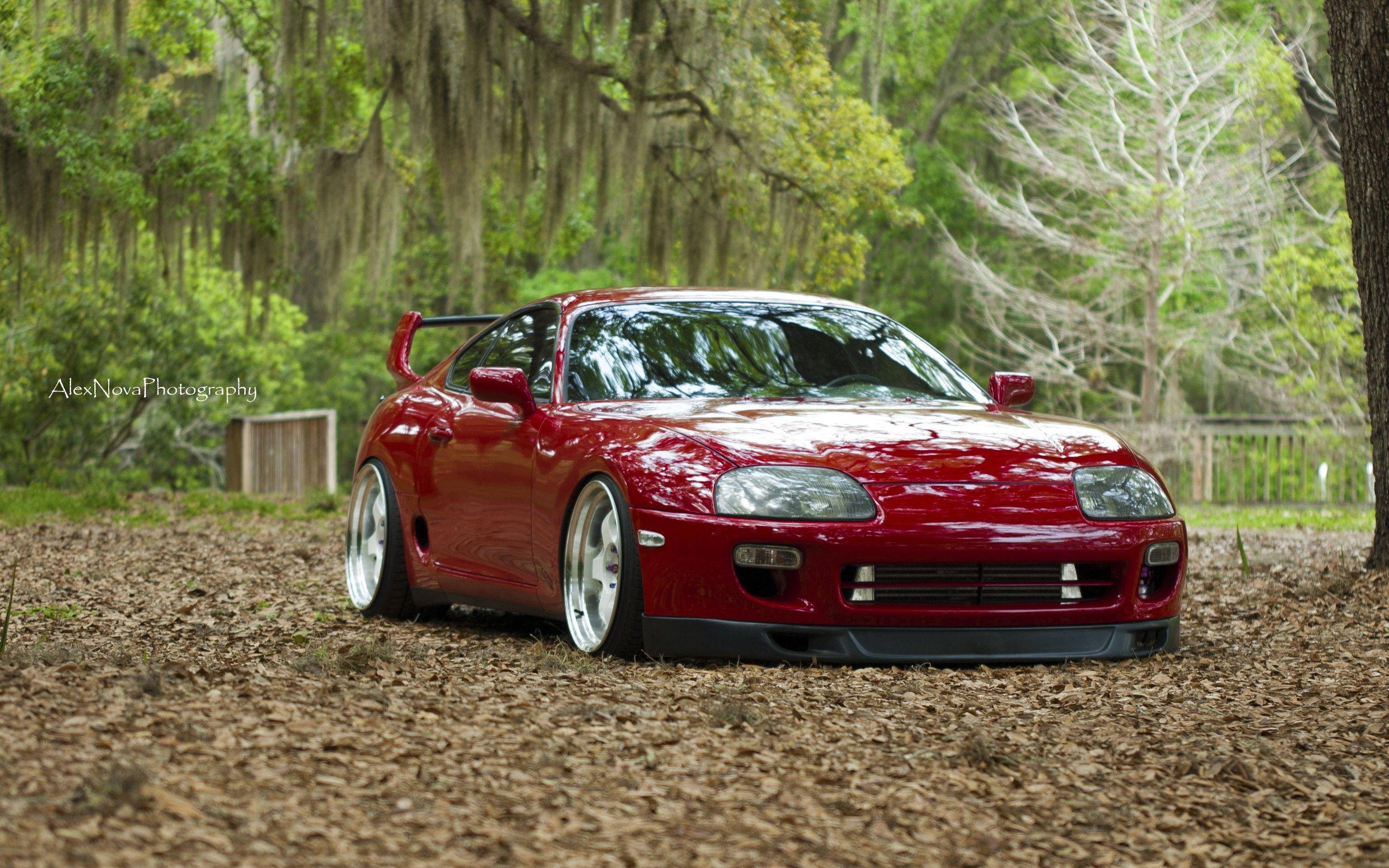 Klasik Zarafet - 1994 Toyota Supra Mk4 Tuning Aracı Duvar Kağıdı