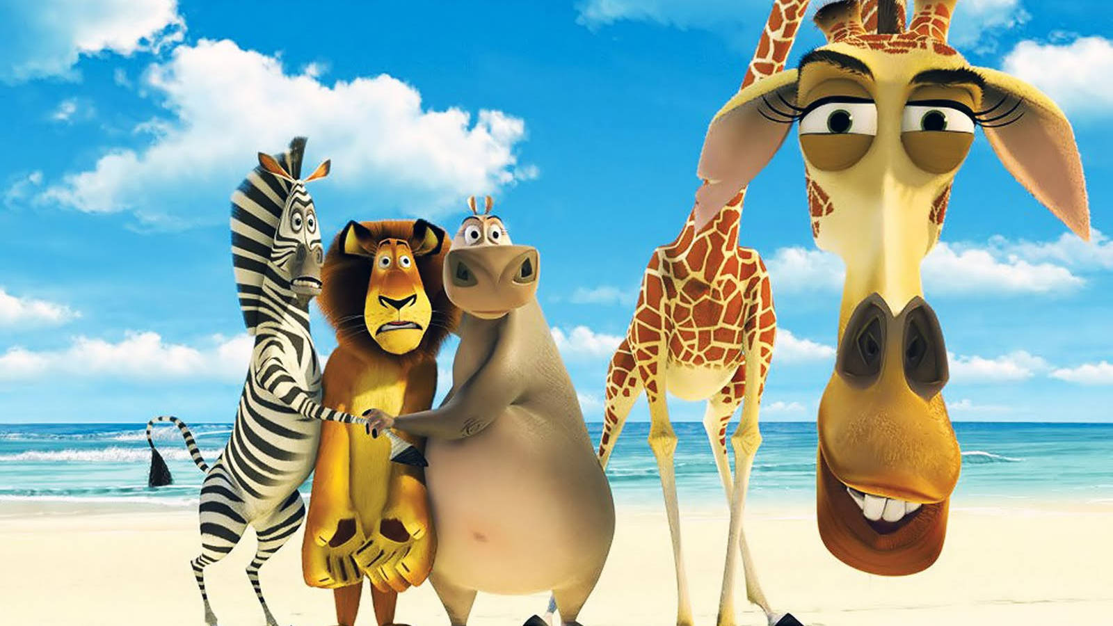 Komik Anime Madagaskar Duvar Kağıdı