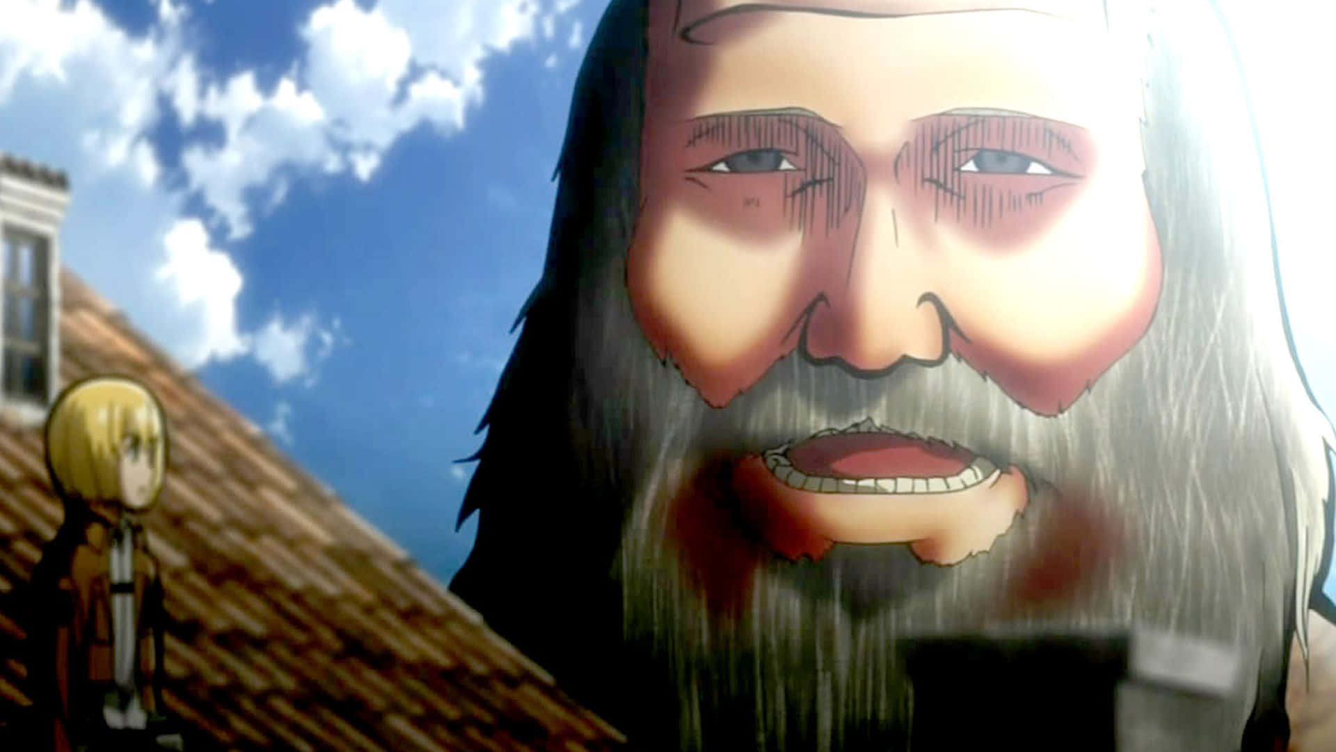 Komik Anime Yüzleşmesi Renkli Bir Dünyada Duvar Kağıdı