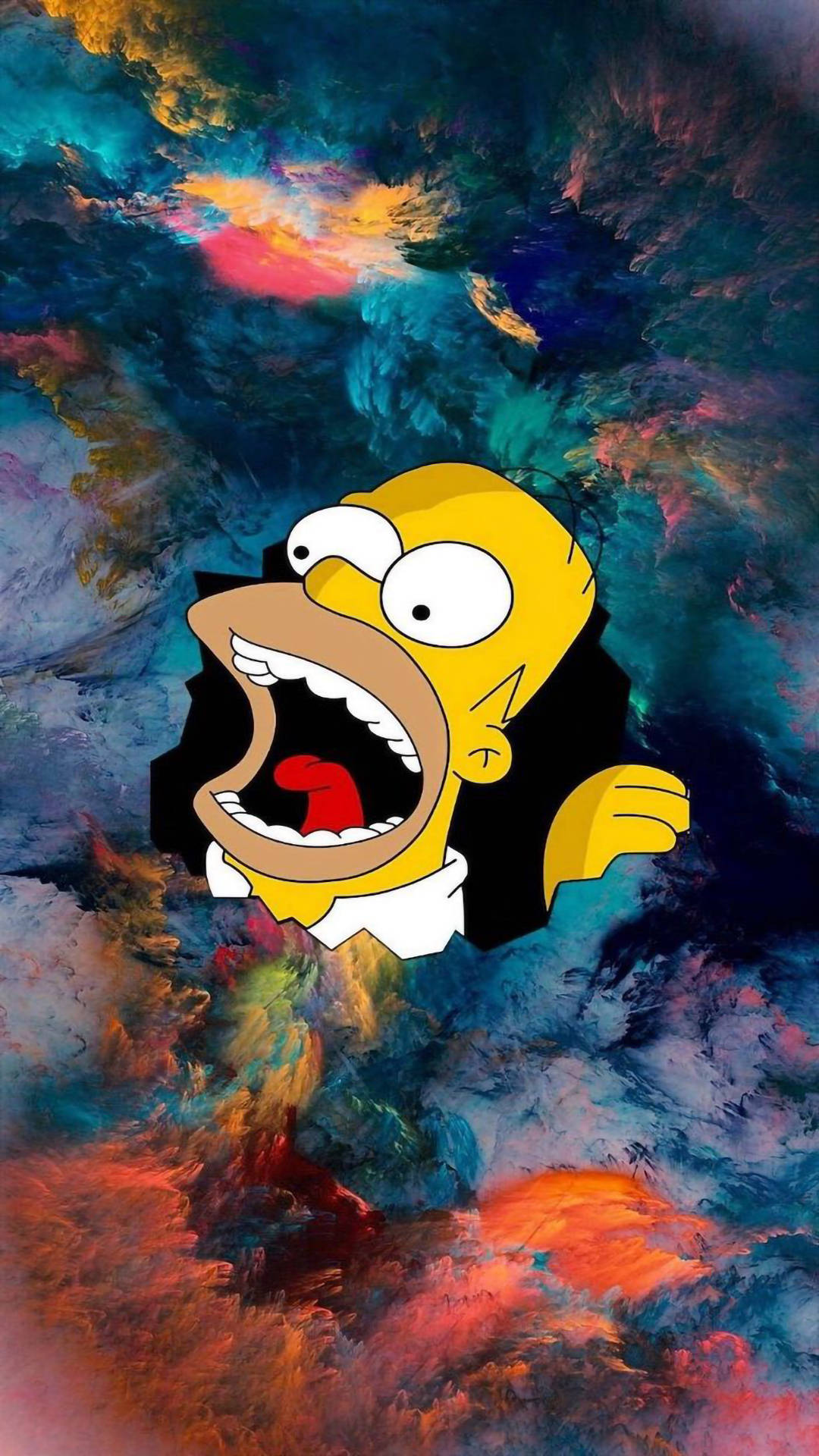 Komik Estetik Homer Karadeliği Duvar Kağıdı