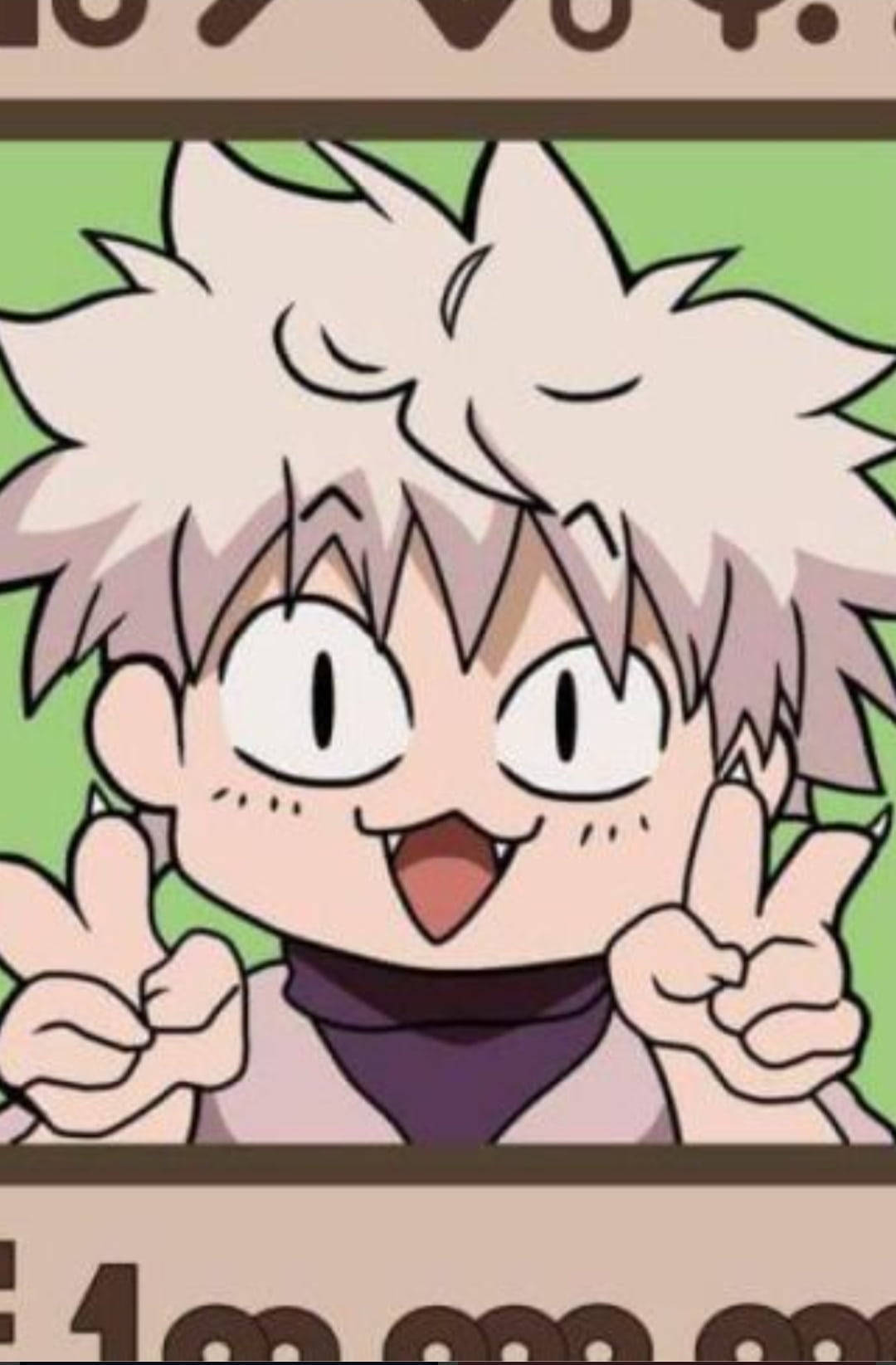Komik Hunter X Hunter Killua PFP Anime Fanart Duvar Kağıdı