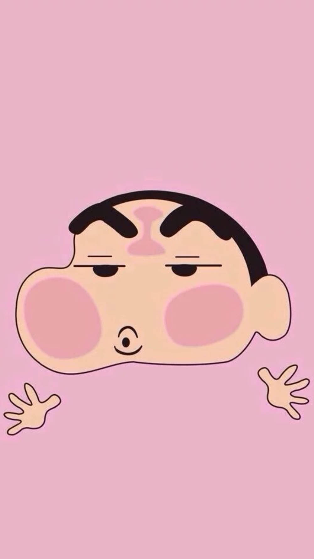 Komik Manga Karakteri Shin Chan iPhone Duvar Kağıdı