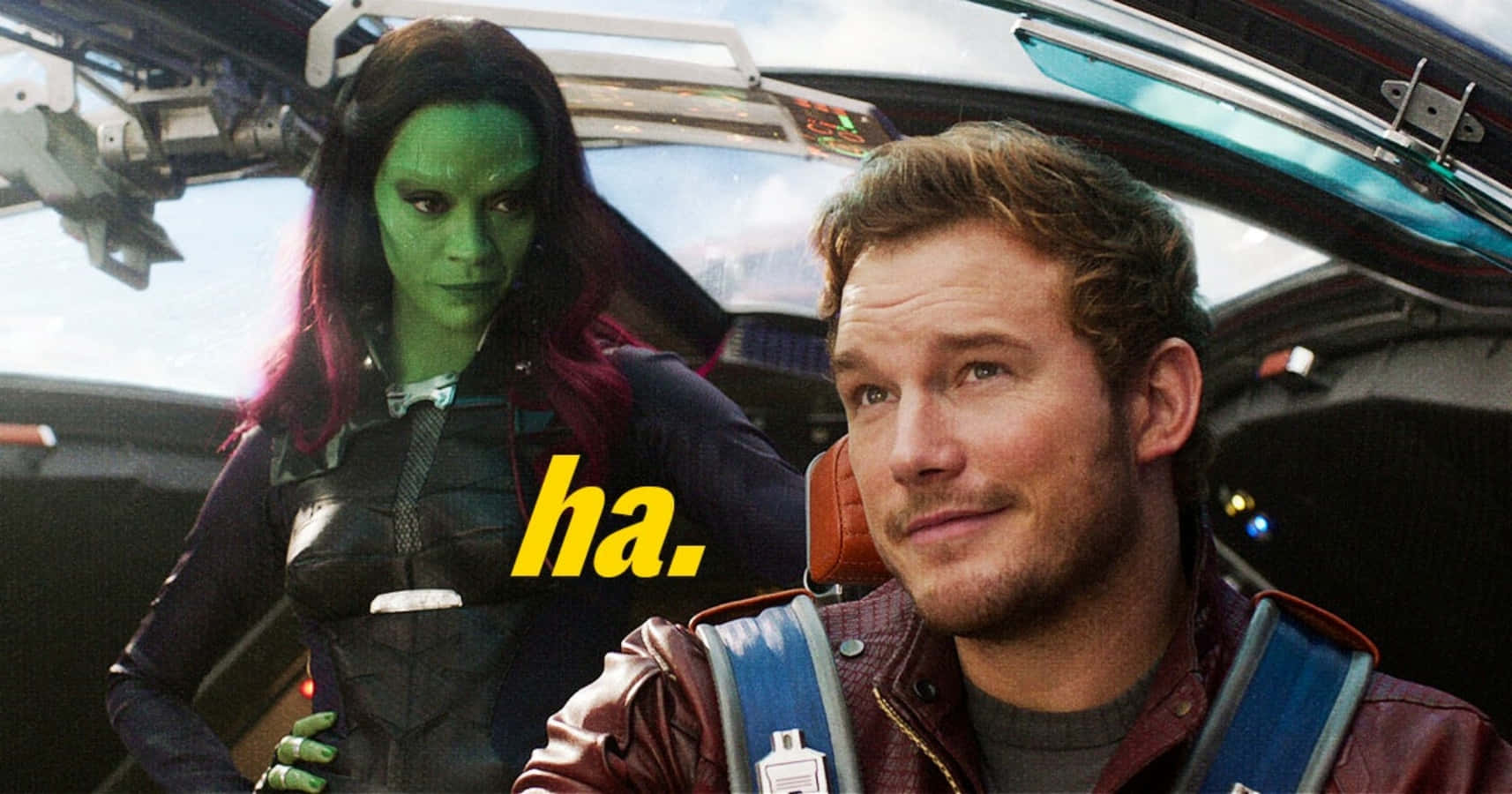 Komik Marvel Star-lord ve Gamora Resmi Duvar Kağıdı