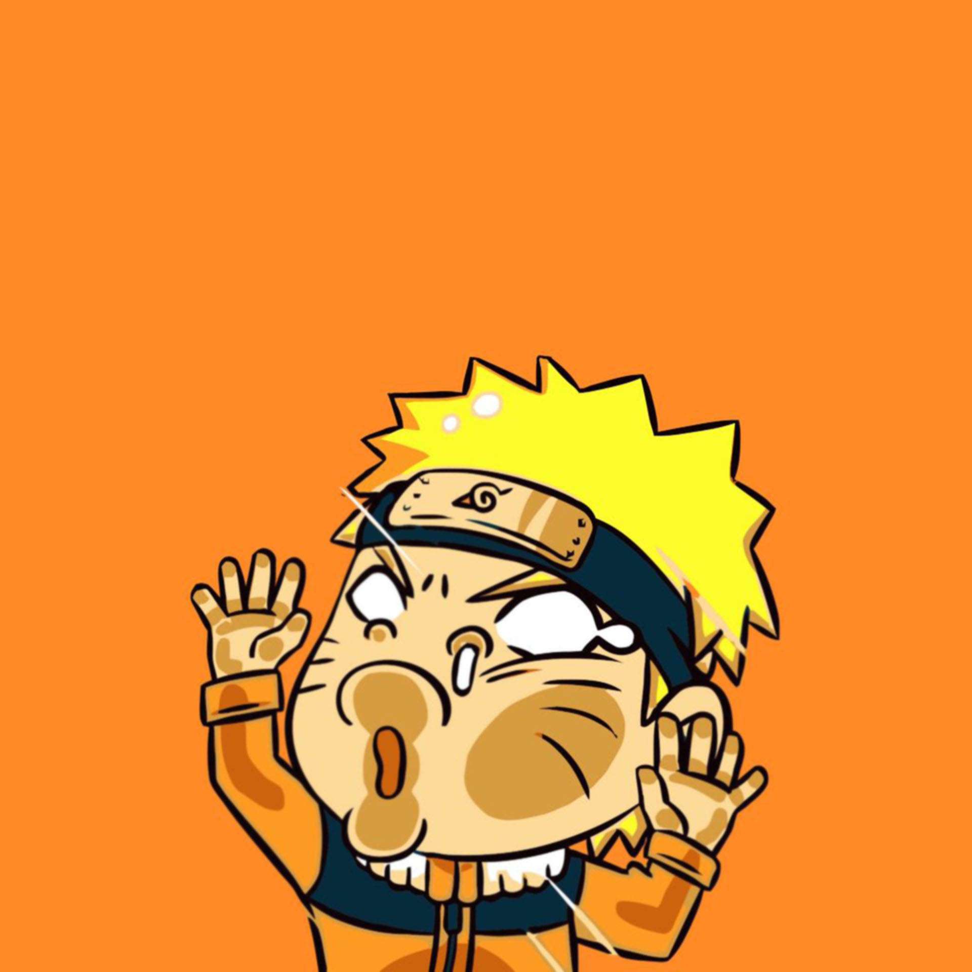 Komik Sevimli Naruto Duvar Kağıdı