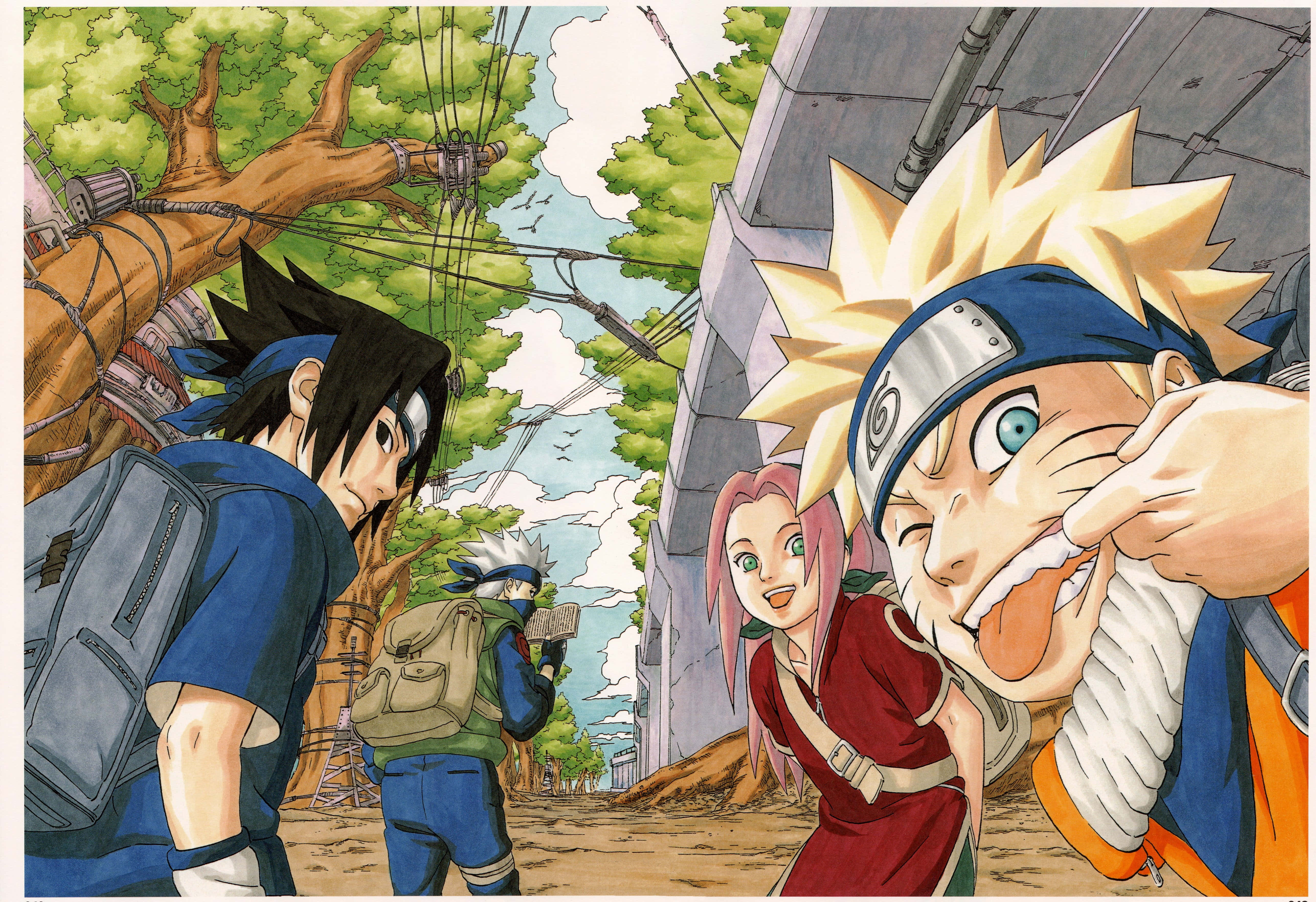 Konoha'nın Efsanevi 7. Takımı Duvar Kağıdı