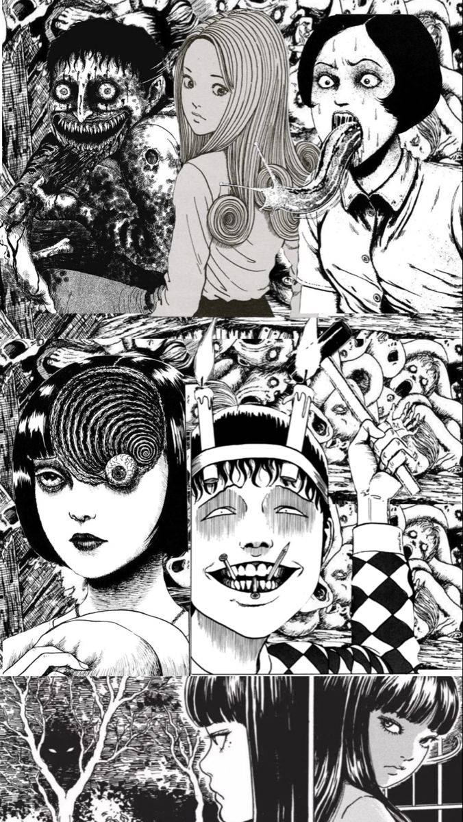 Korkunç Junji Ito Derlemesi Duvar Kağıdı