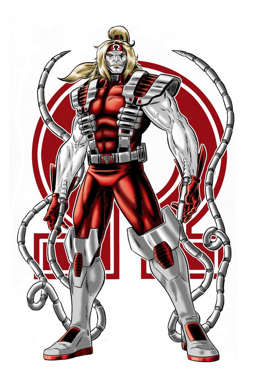 Korkunç mutant kötü adam Omega Red Duvar Kağıdı