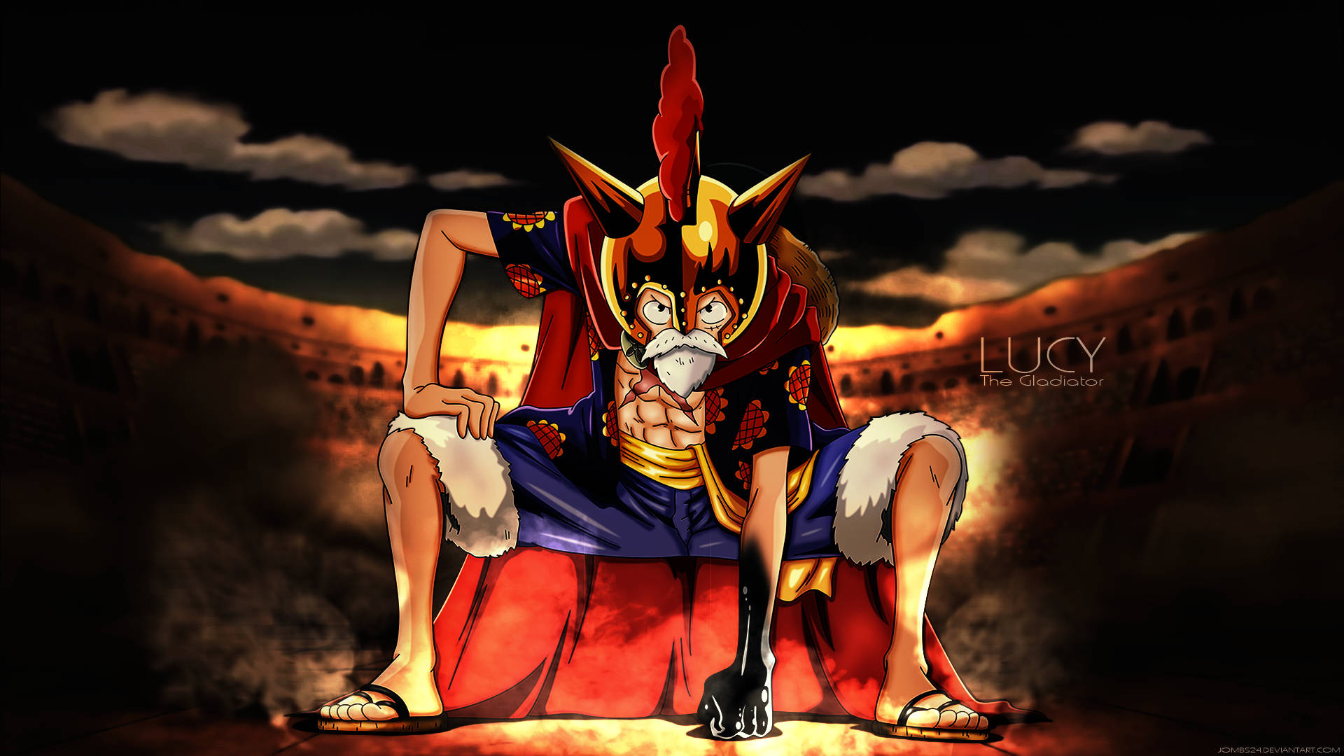 Korsan Canavar Yaratık Luffy Duvar Kağıdı