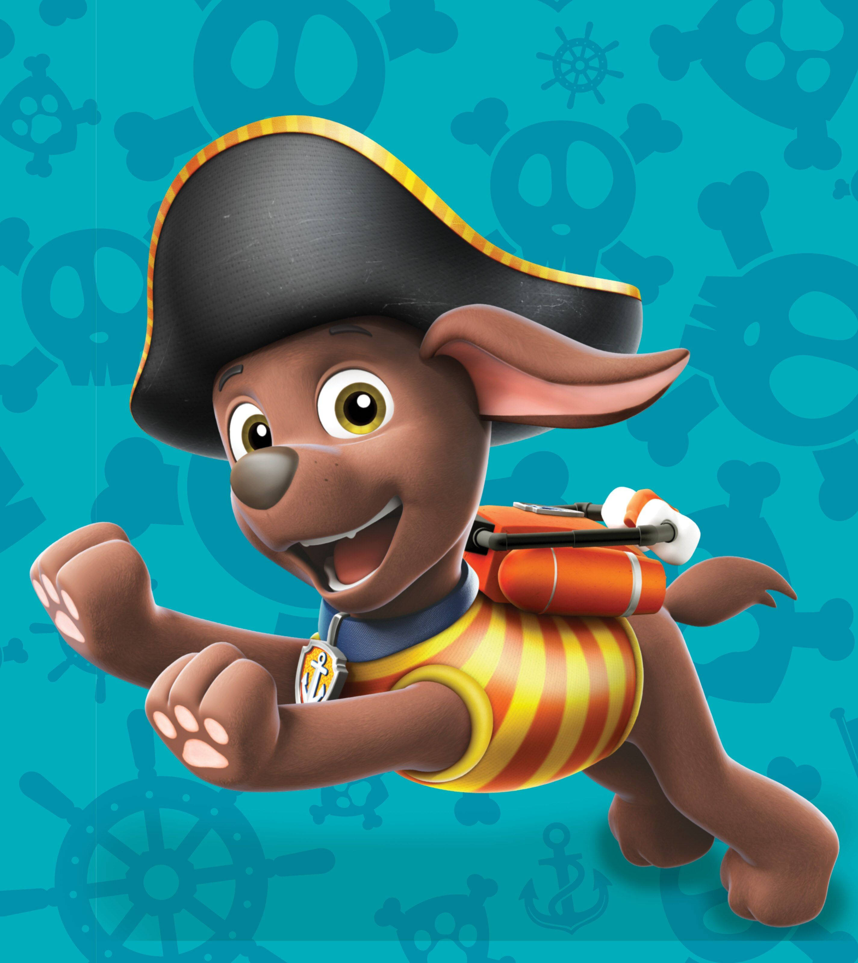 Korsan Zuma - Paw Patrol Duvar Kağıdı