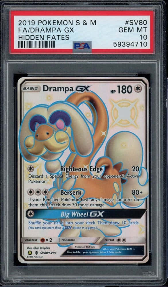 Korumalı Drampa Pokémon Ticaret Kartı Duvar Kağıdı