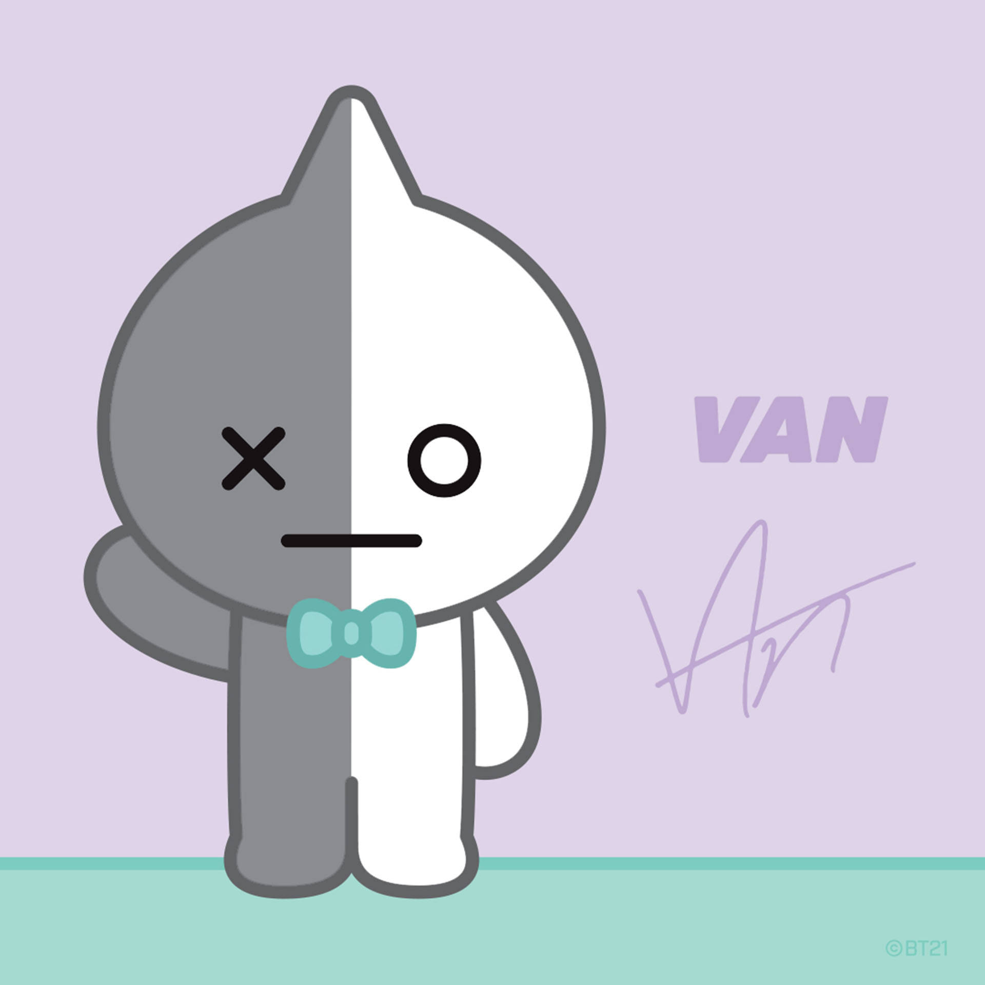Koruyucu Van BT21 Duvar Kağıdı