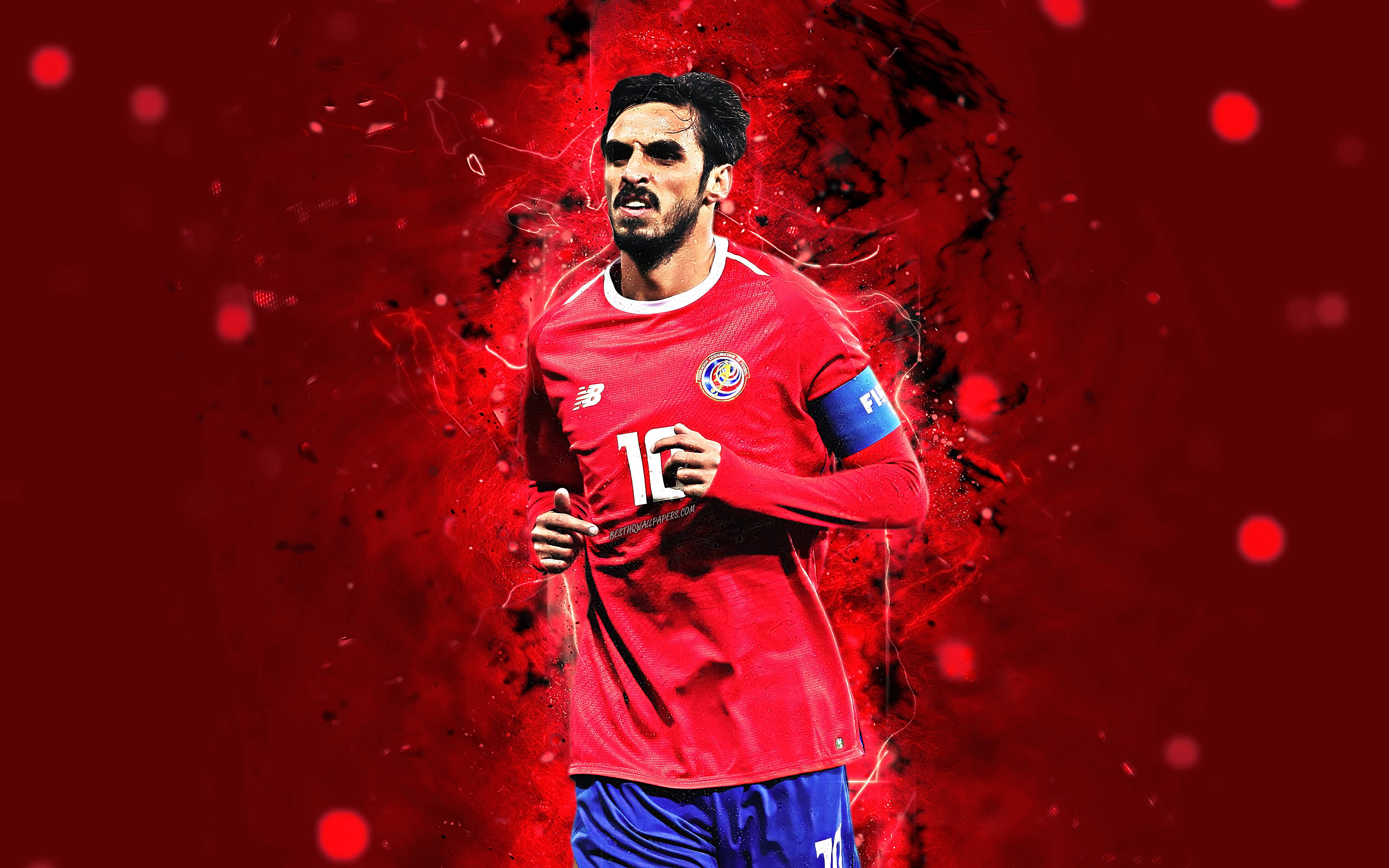 Kosta Rika Milli Futbol Takımı Kaptanı Bryan Ruiz Duvar Kağıdı