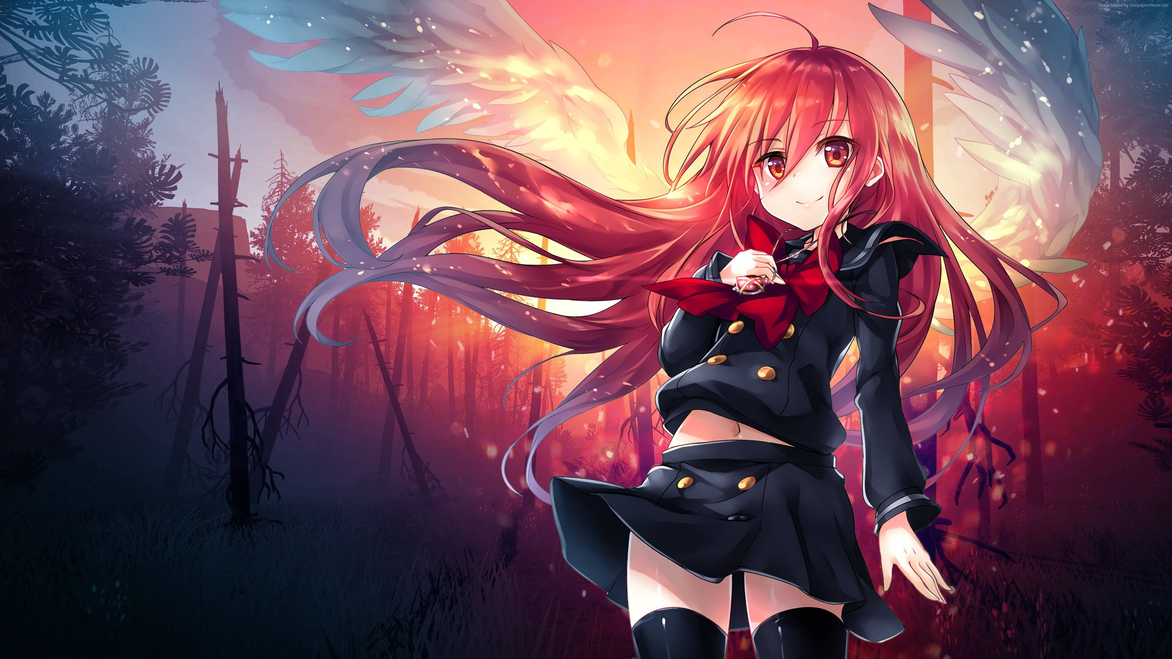 Kötü Kız Anime Shana Kanatları Duvar Kağıdı
