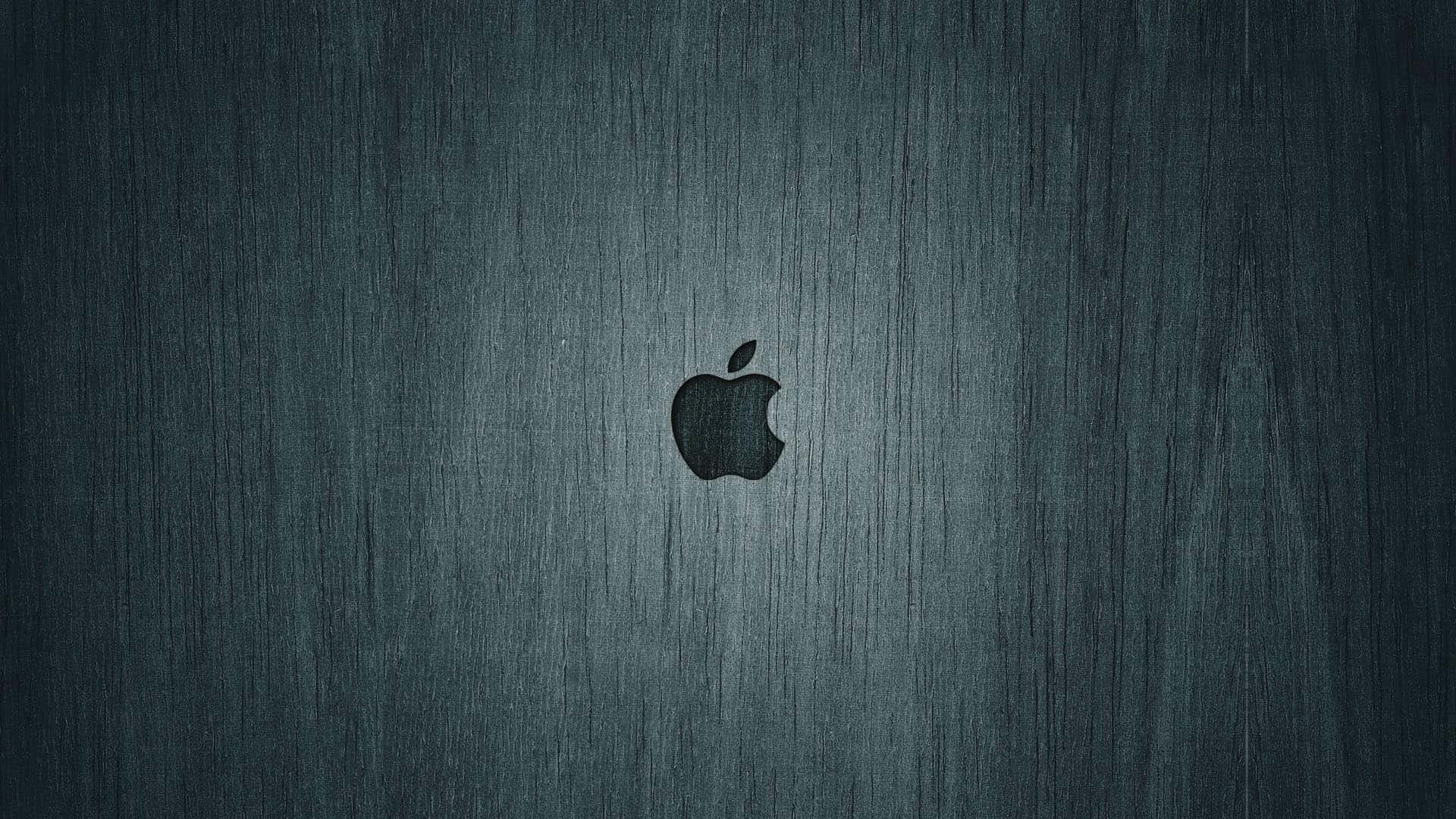 Koyu Gri Ahşap Yüzey HD Apple Arka Planı Duvar Kağıdı
