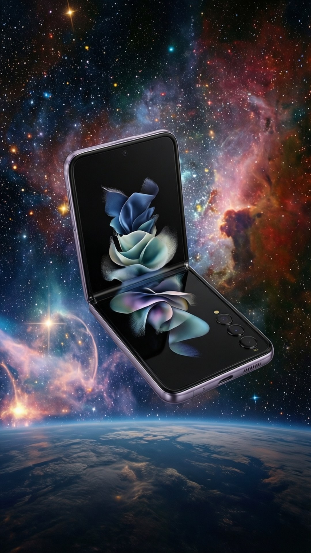 Kozmik Süzülüş Duvar Kağıdı