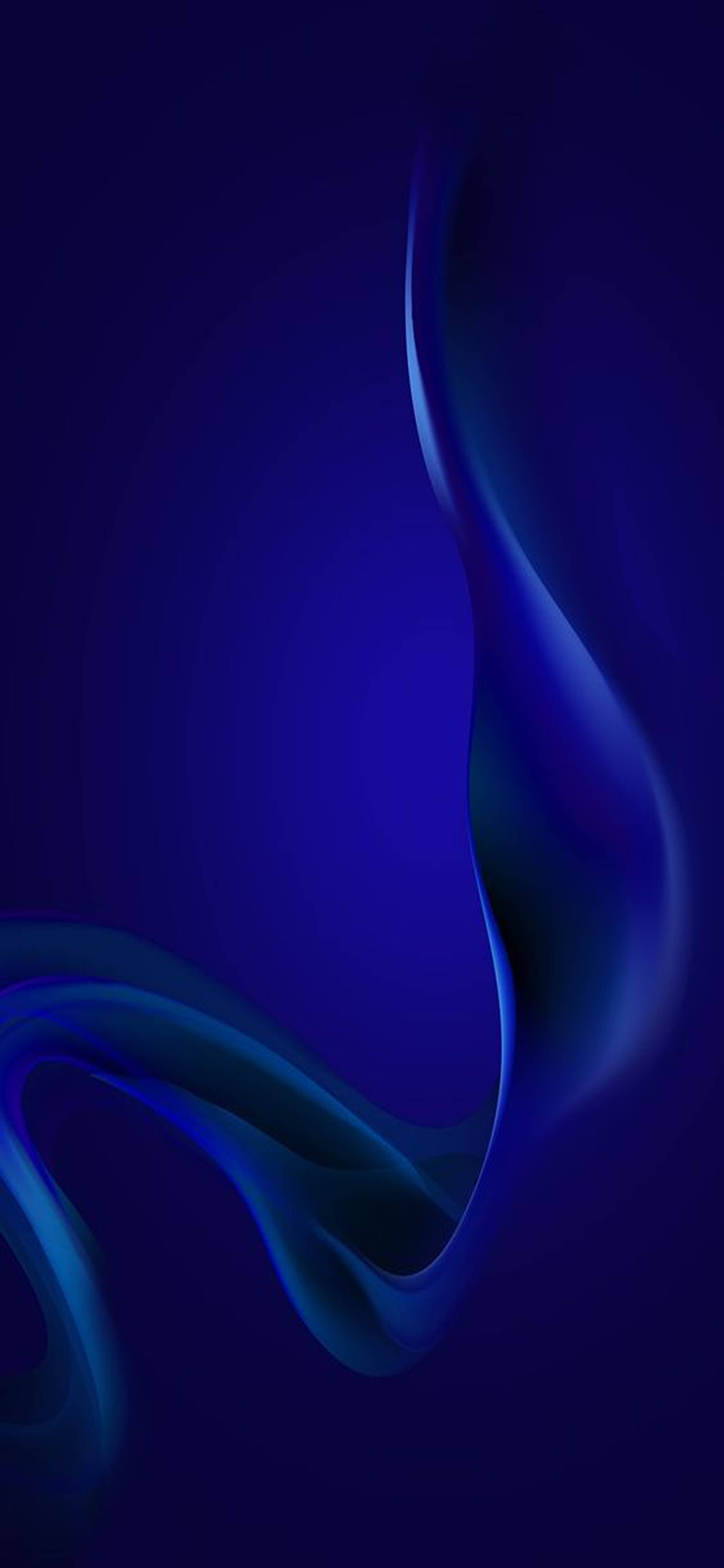 Kraliyet Mavisi Soyut Redmi Note 9 Pro Duvar Kağıdı