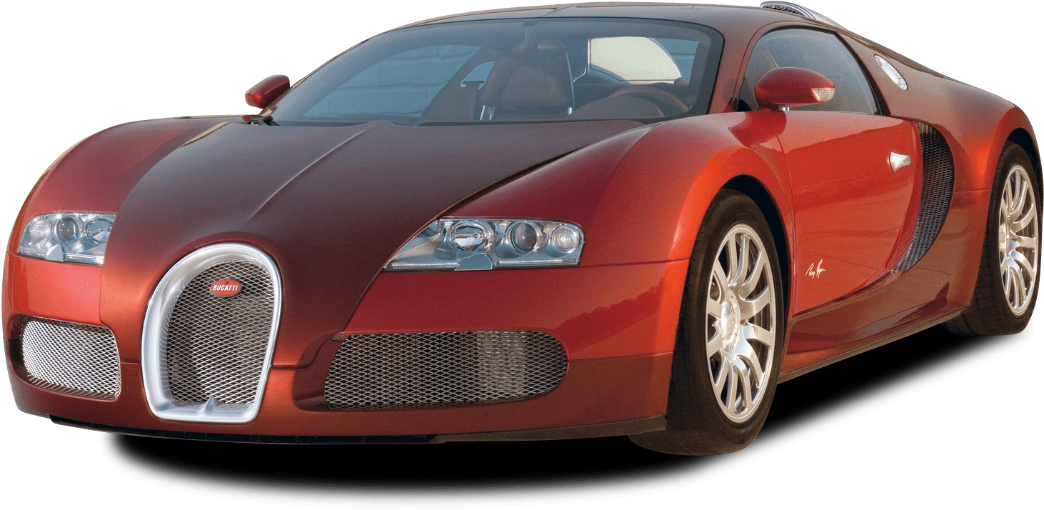 Kırmızı Bugatti Veyron Yan Görünüm Duvar Kağıdı