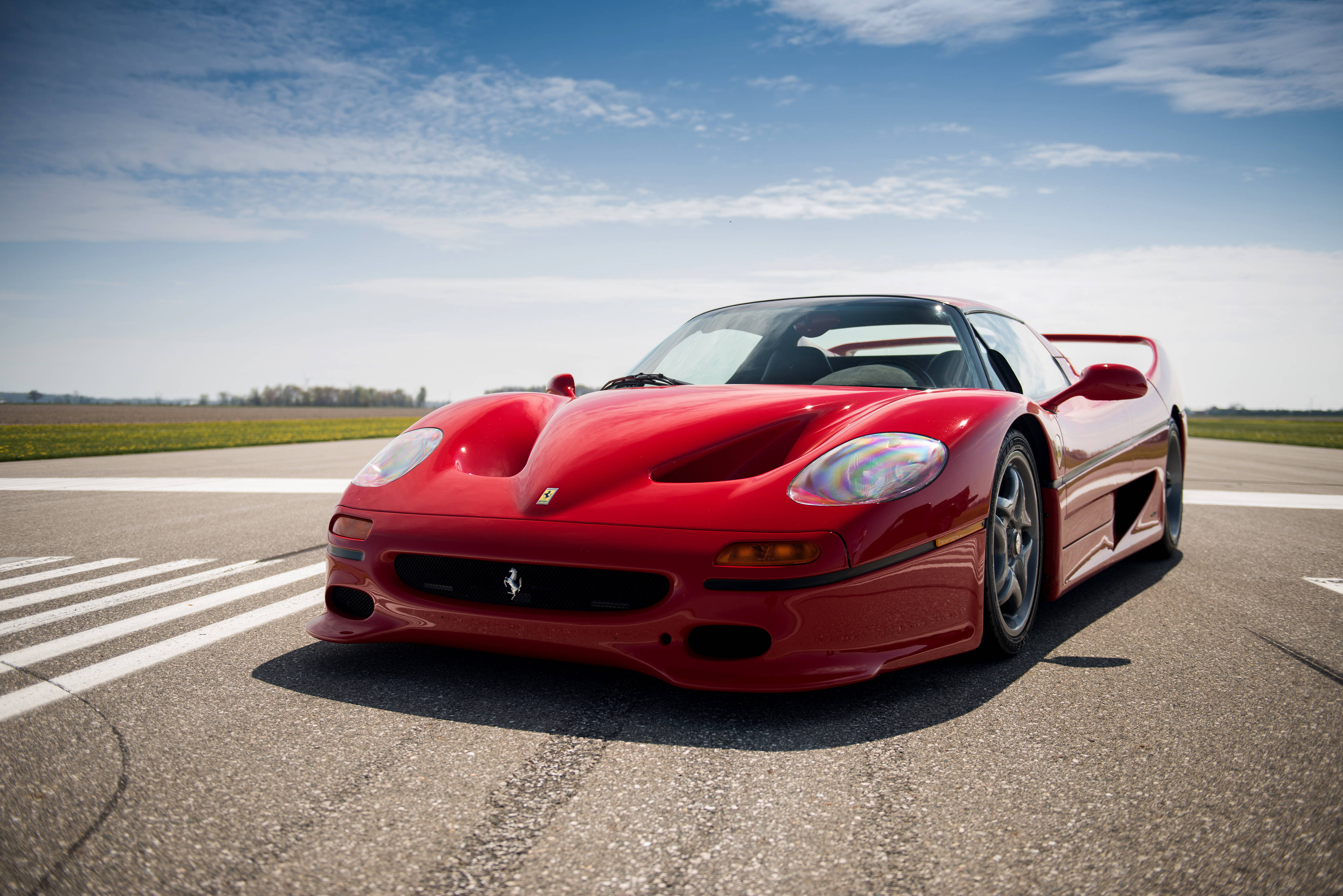 Kırmızı Ferrari F50 Duvar Kağıdı