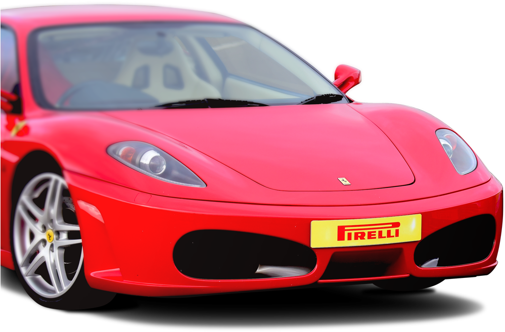 Kırmızı Ferrari Ön Görünüm Duvar Kağıdı