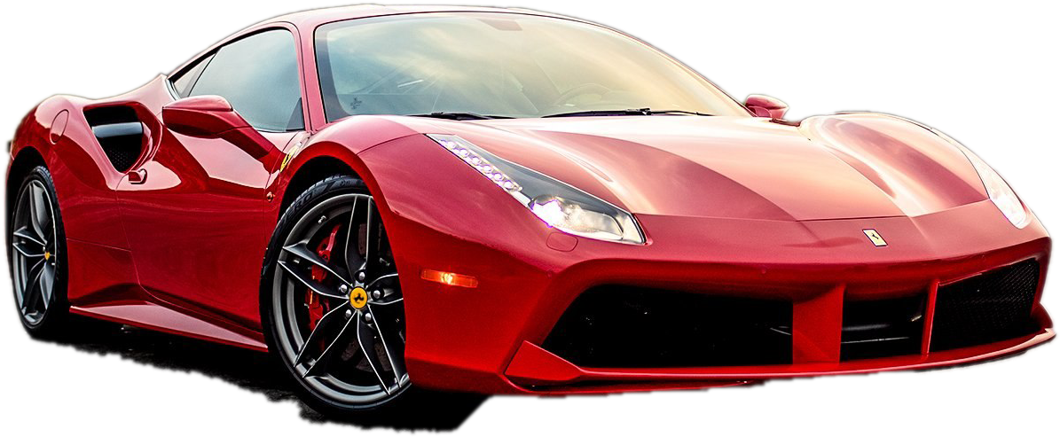Kırmızı Ferrari Süper Otomobil Profili Duvar Kağıdı