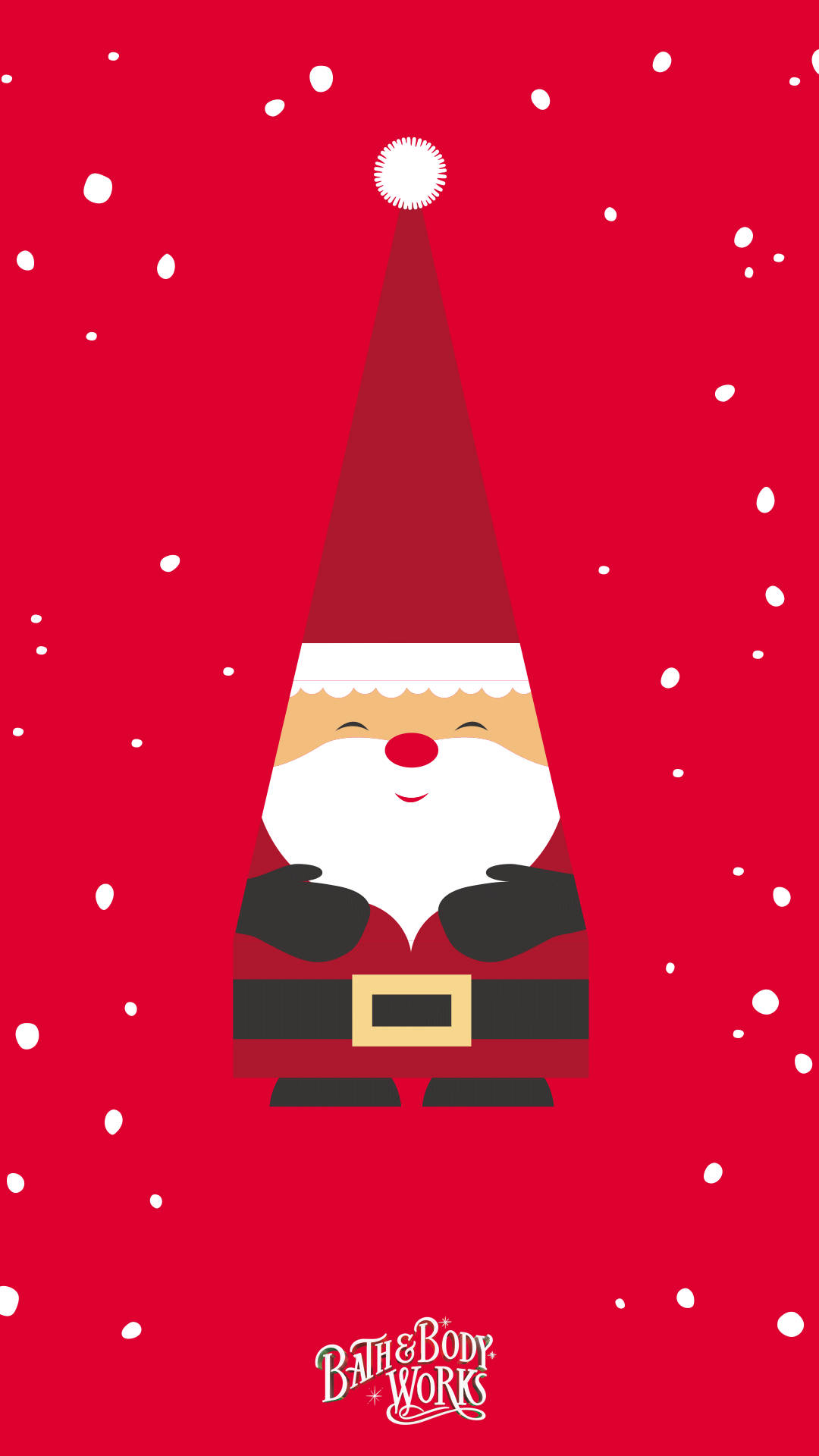 Kırmızı Noel Baba iPhone Duvar Kağıdı