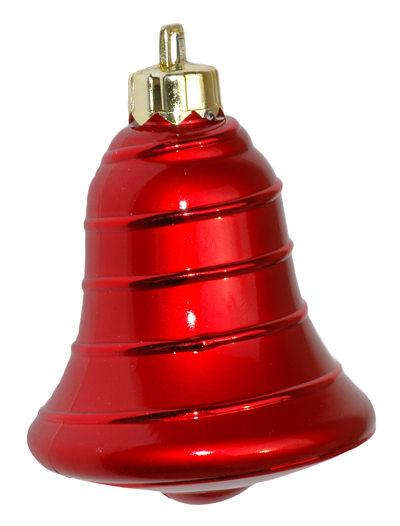 Kırmızı Noel Çanı Süsü.PNG Duvar Kağıdı