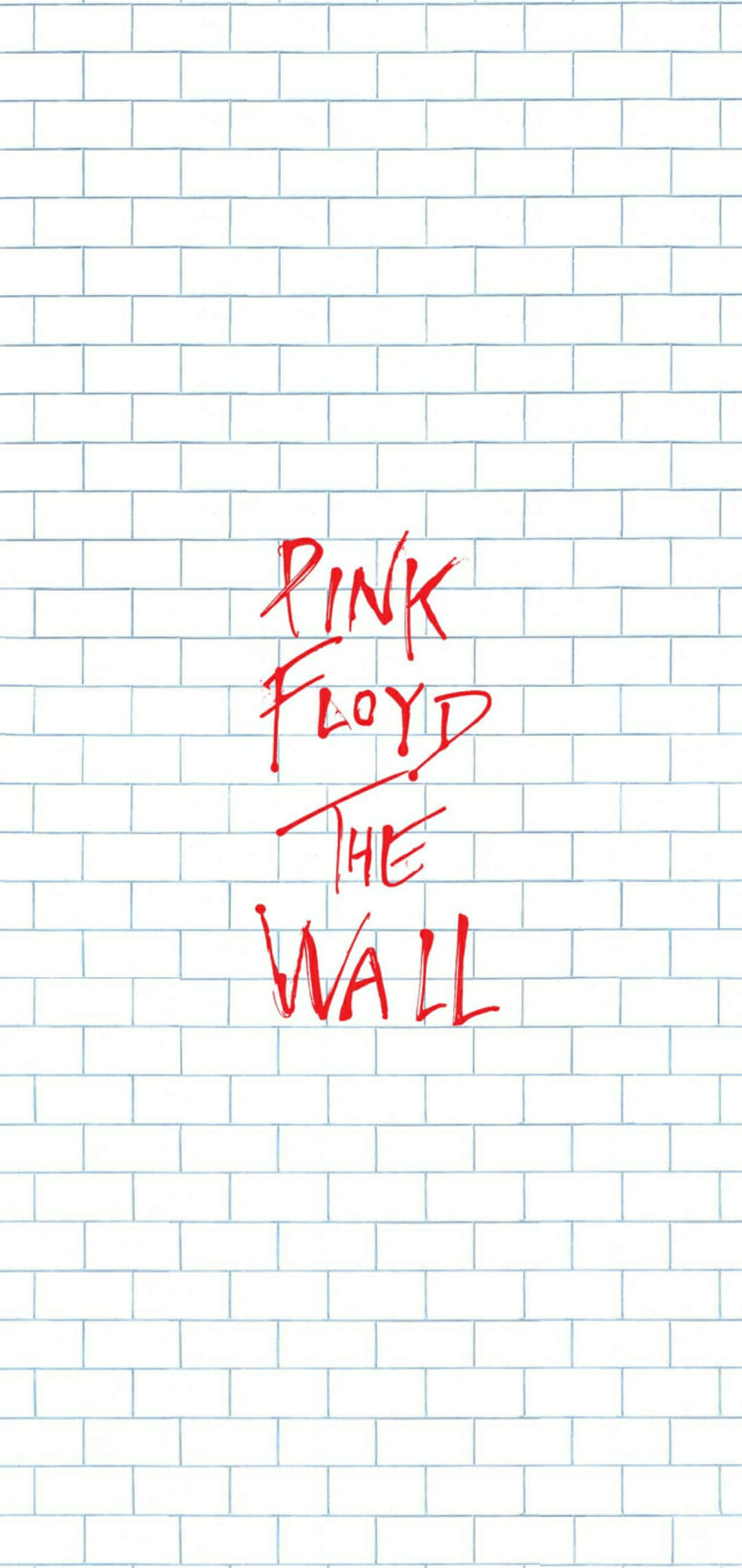 Kırmızı Pink Floyd The Wall Duvar Kağıdı