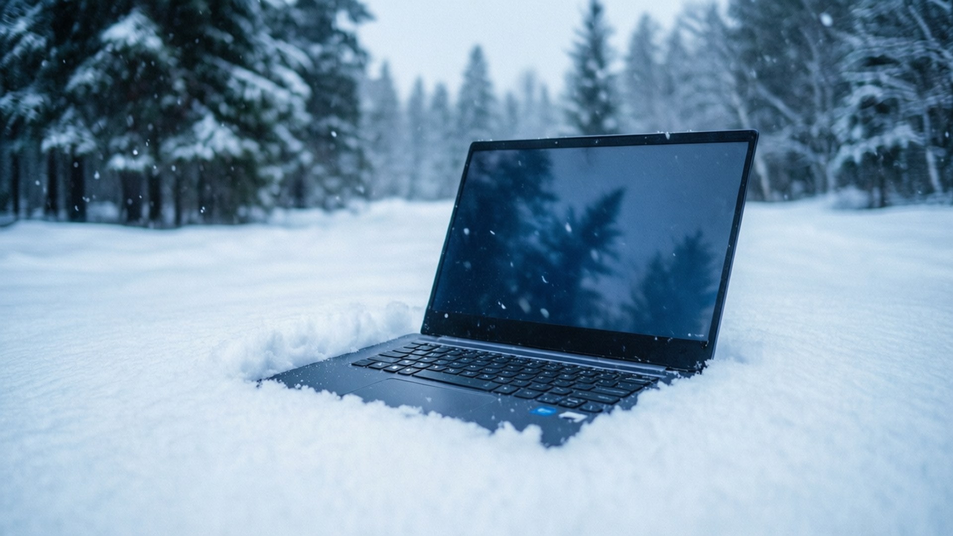 Kış Harikalar Diyarı Chromebook Duvar Kağıdı
