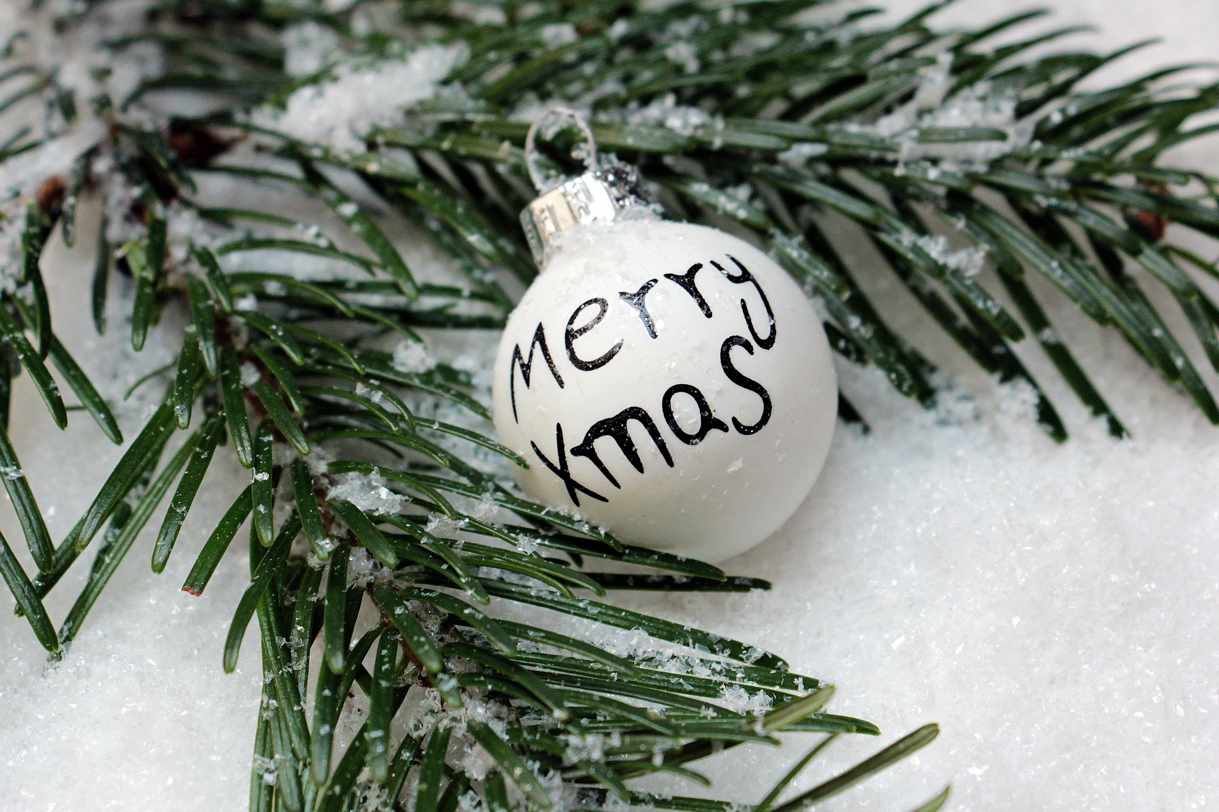 Kışın Beyaz Noel Duvar Kağıdı