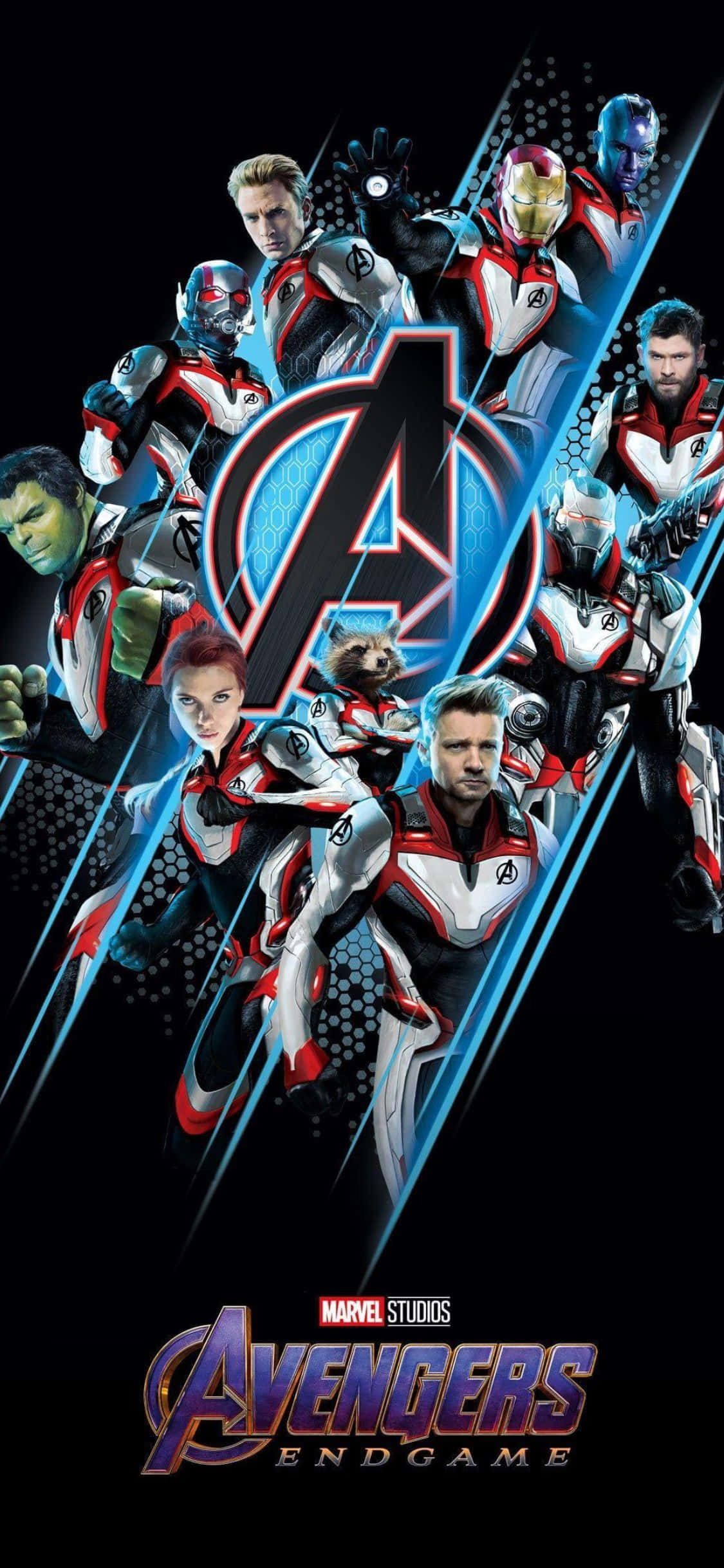 Kuantum Kıyafeti Giyen Kahramanlar iPhone XS Marvel Duvar Kağıdı