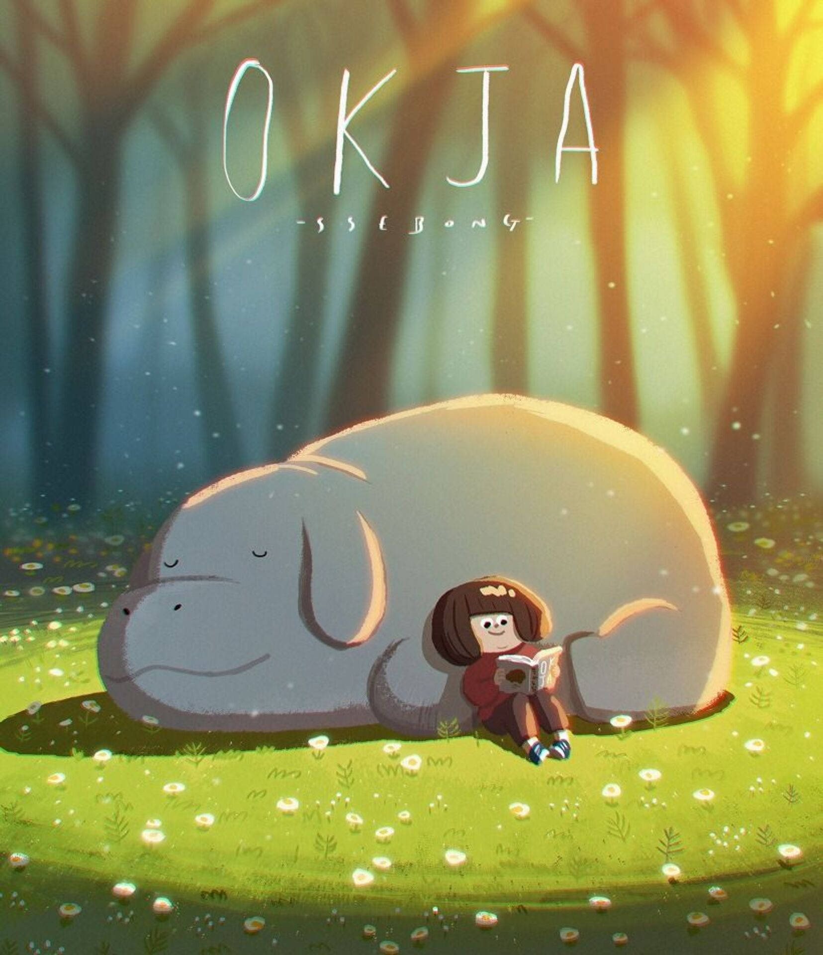 Küçük Mija ve Okja Duvar Kağıdı