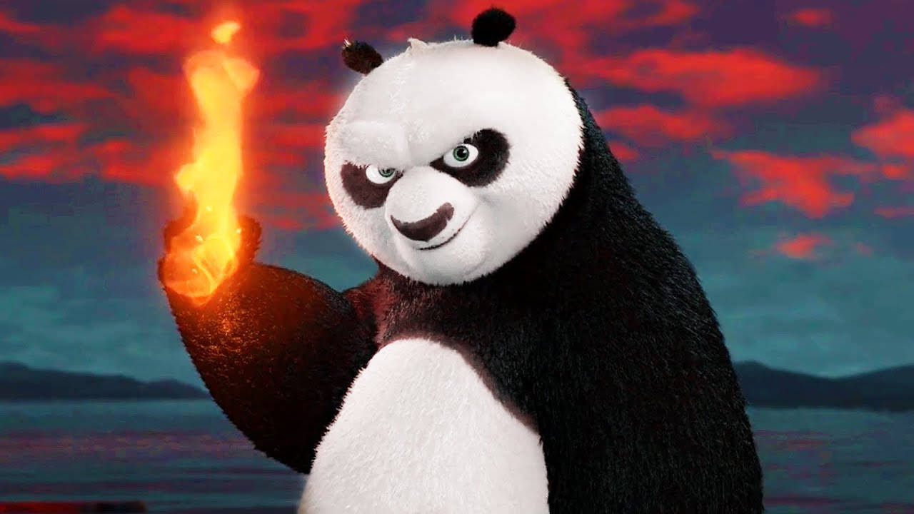 Kung Fu Panda 2 Ateş Duvar Kağıdı