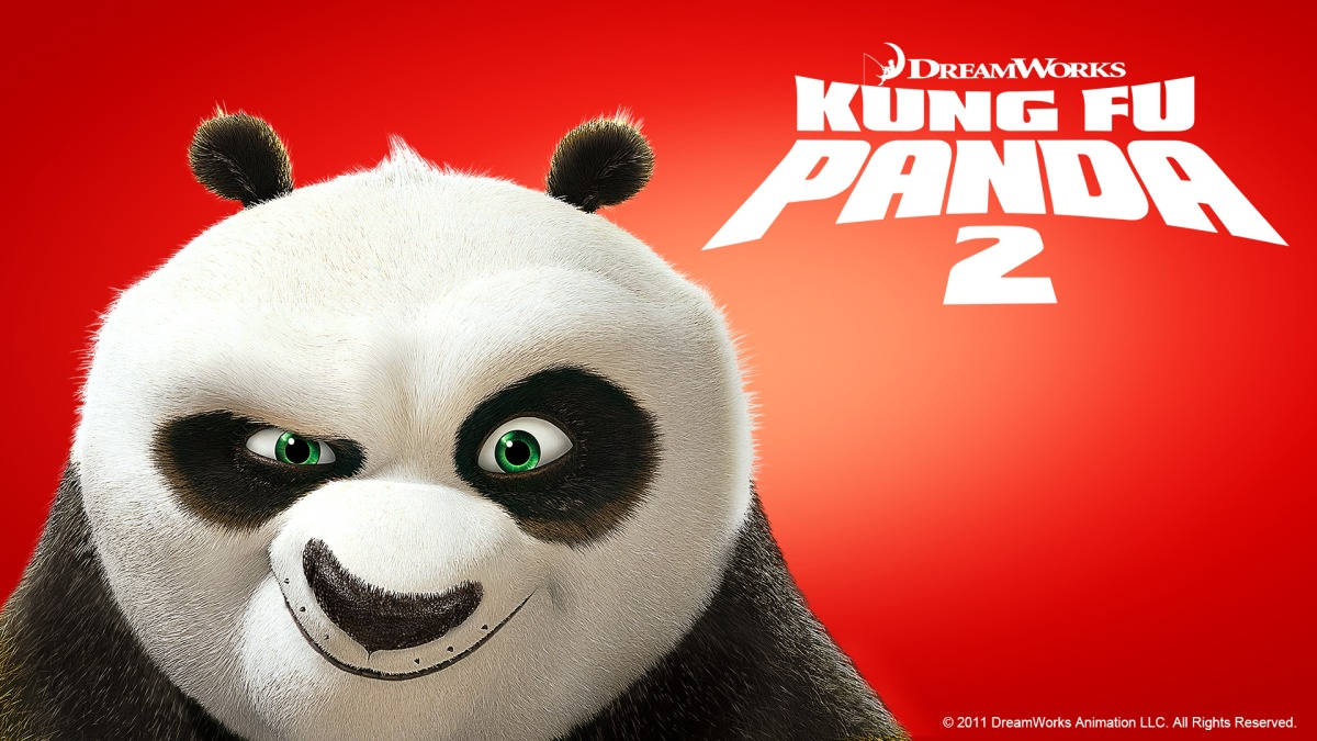 Kung Fu Panda 2 Kırmızı Arka Plan Duvar Kağıdı