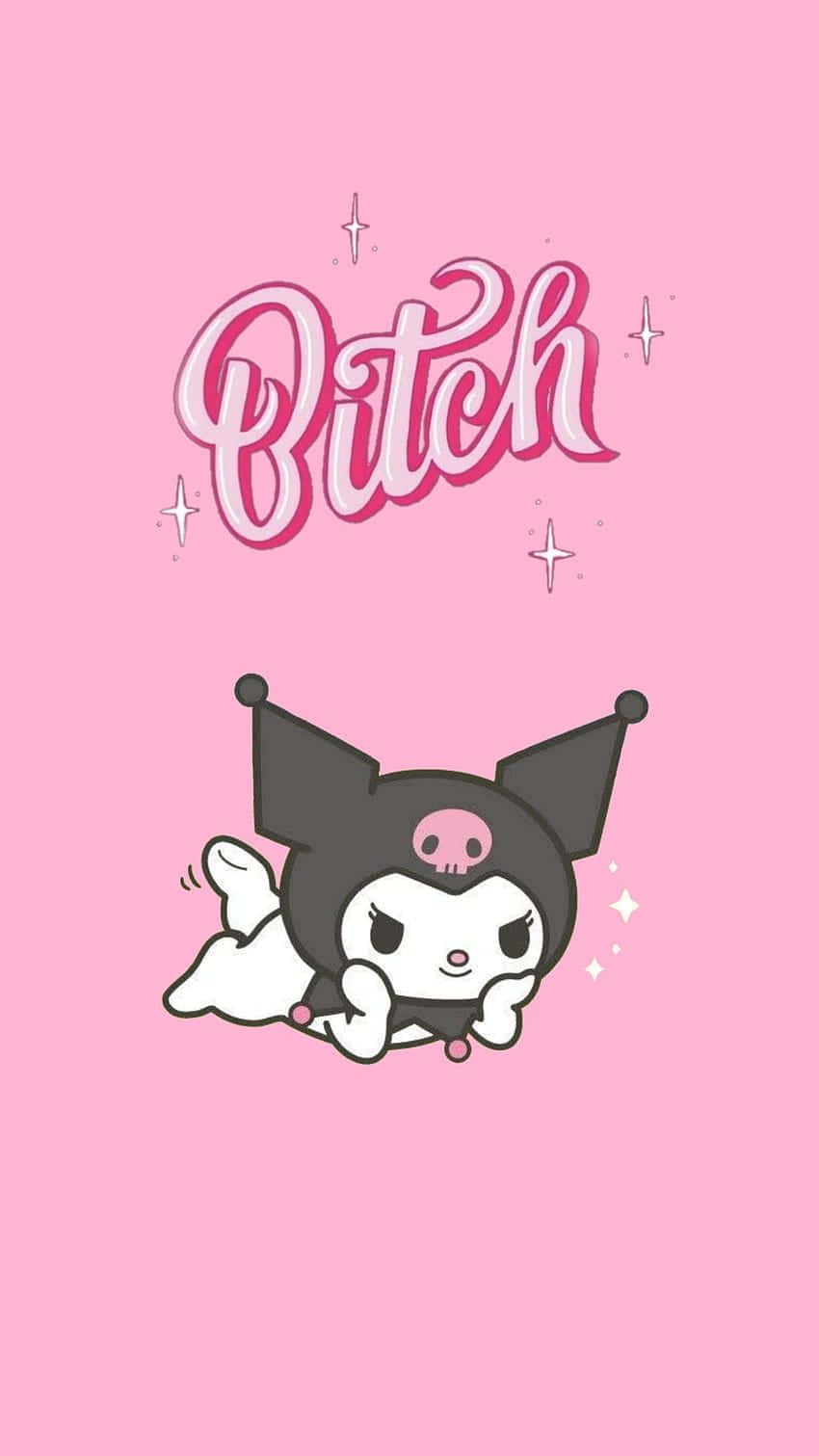Kuromi Duvar Kağıdı Sanrio Profil Fotoğrafı Duvar Kağıdı