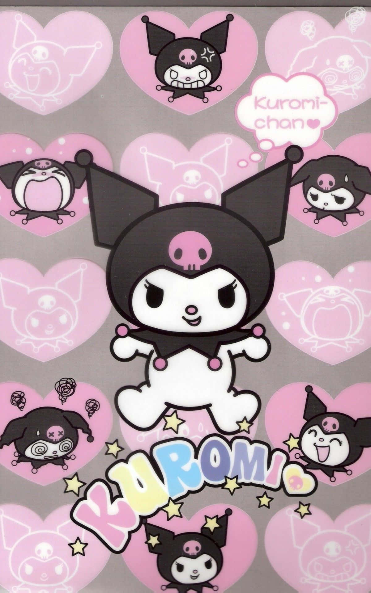 Kuromi iPhone'unuzun tadını çıkarın, sevimli Hello Kitty karakterini sevenler için mükemmel seçim. Duvar Kağıdı