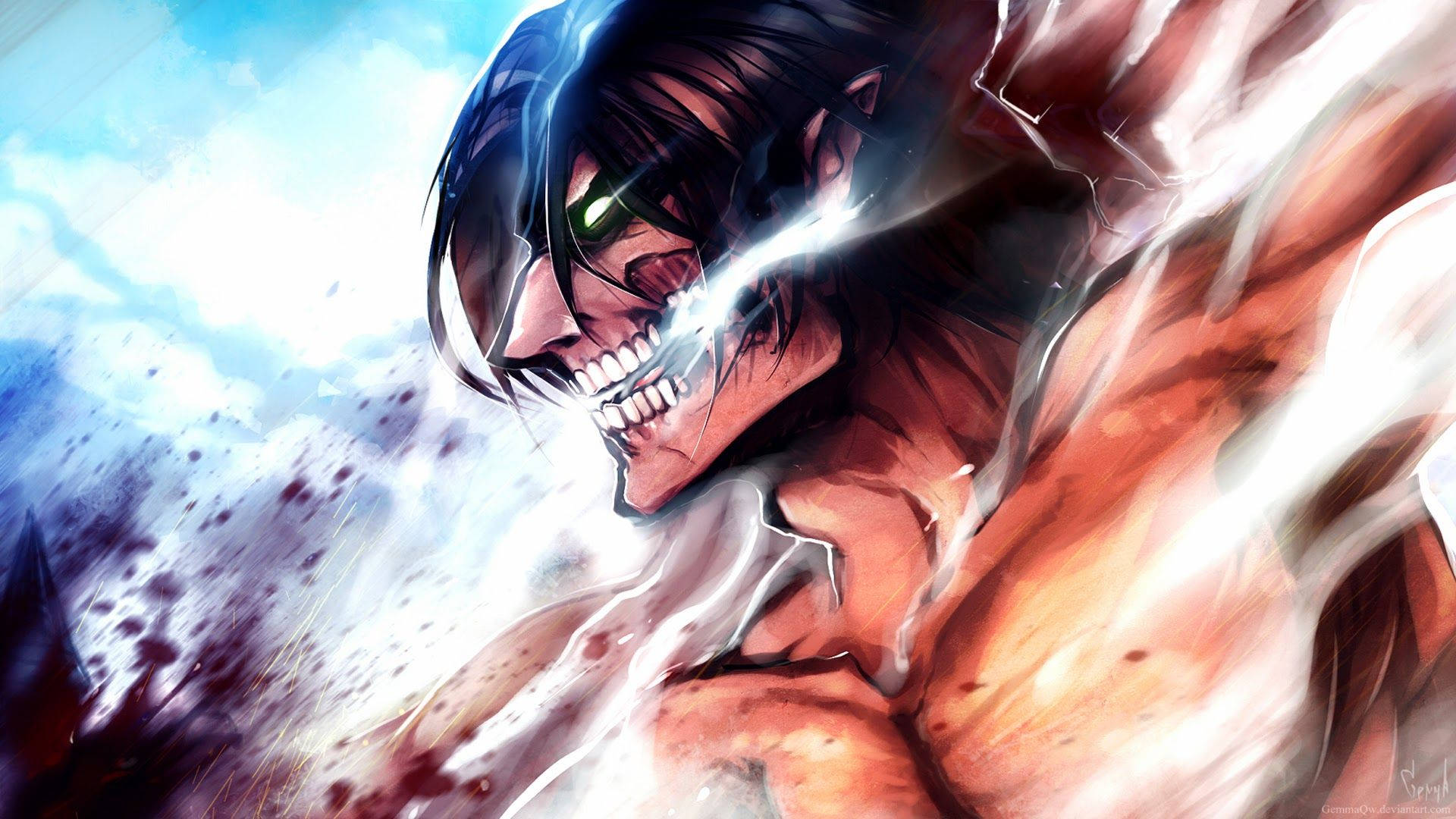 Kurucu Titan - Attack on Titan'da Bir Umut Sembolü Duvar Kağıdı