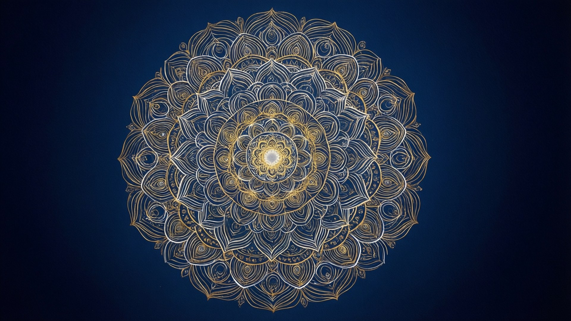 Kutsal Geometri Lotus Duvar Kağıdı