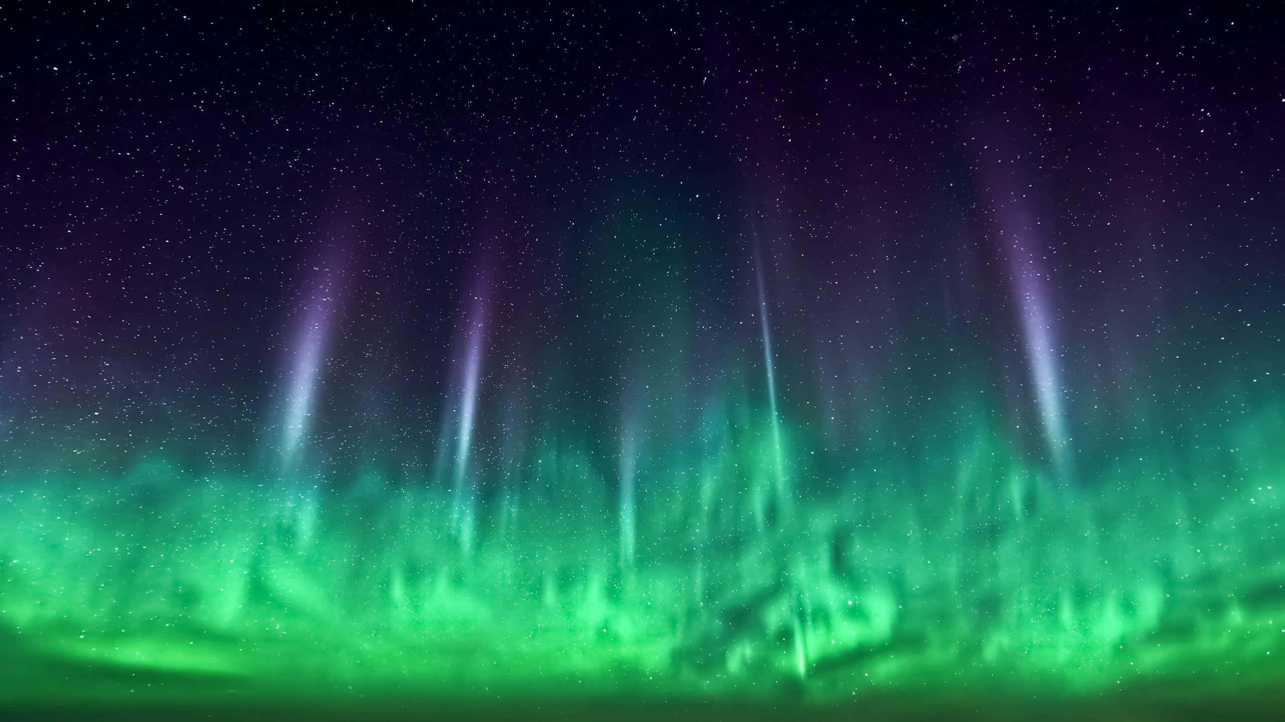 Kuzey Işıkları Aurora Borealis MacBook Varsayılan Duvar Kağıdı