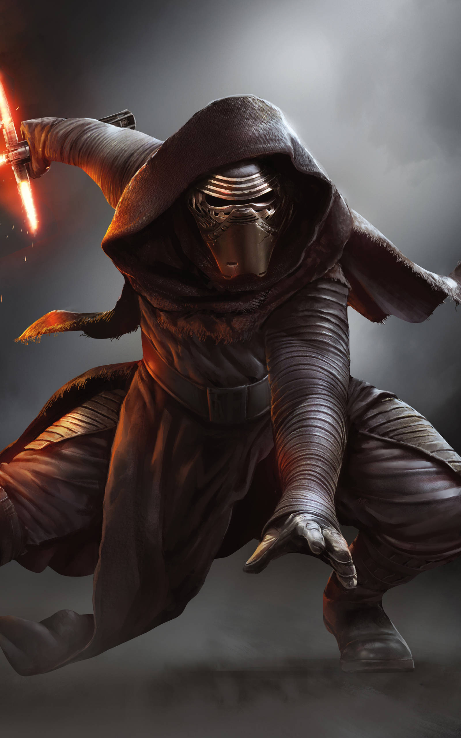 Kylo Ren Zırhı Star Wars Tablet Duvar Kağıdı