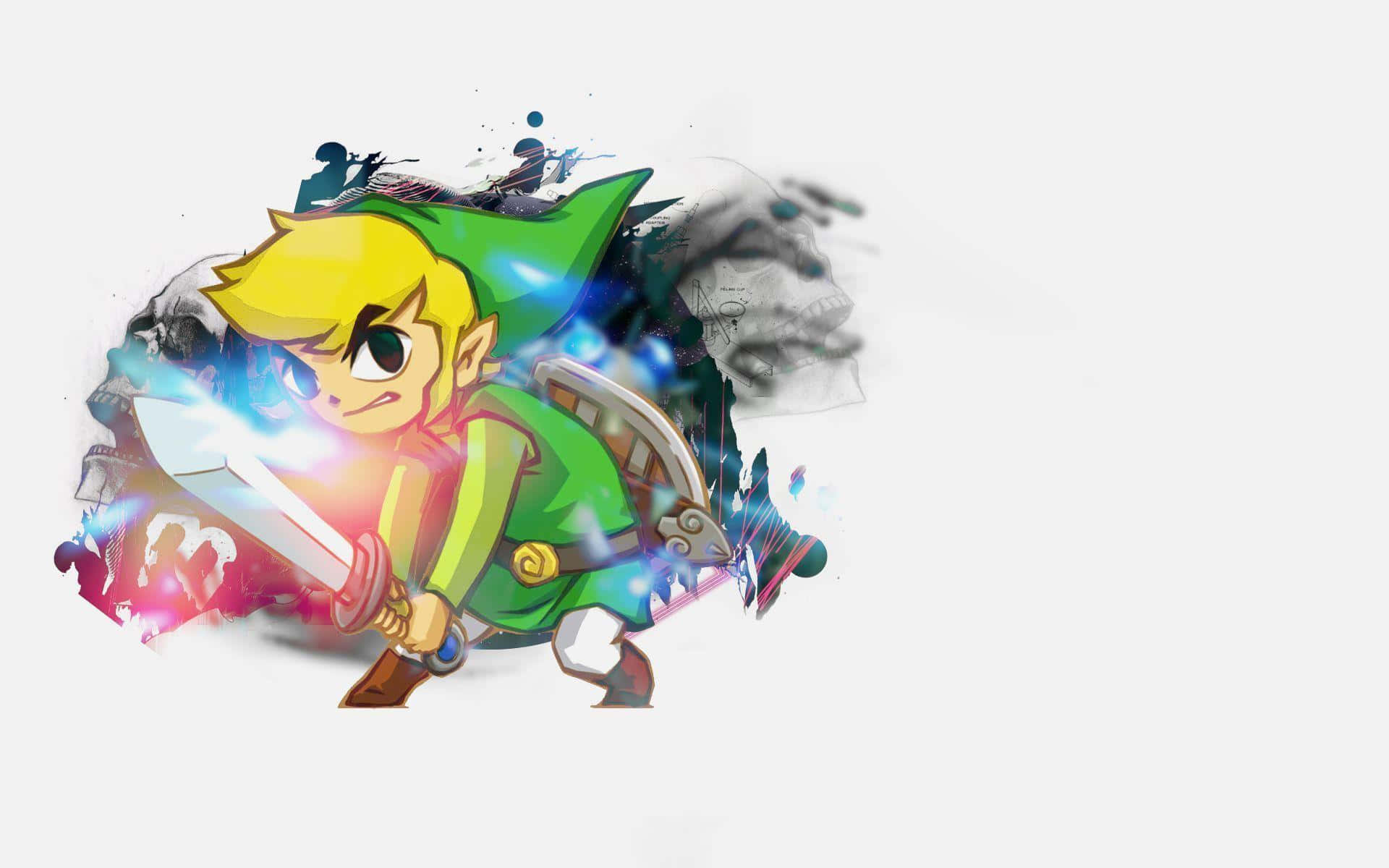 Kızgın Toon Link Duvar Kağıdı