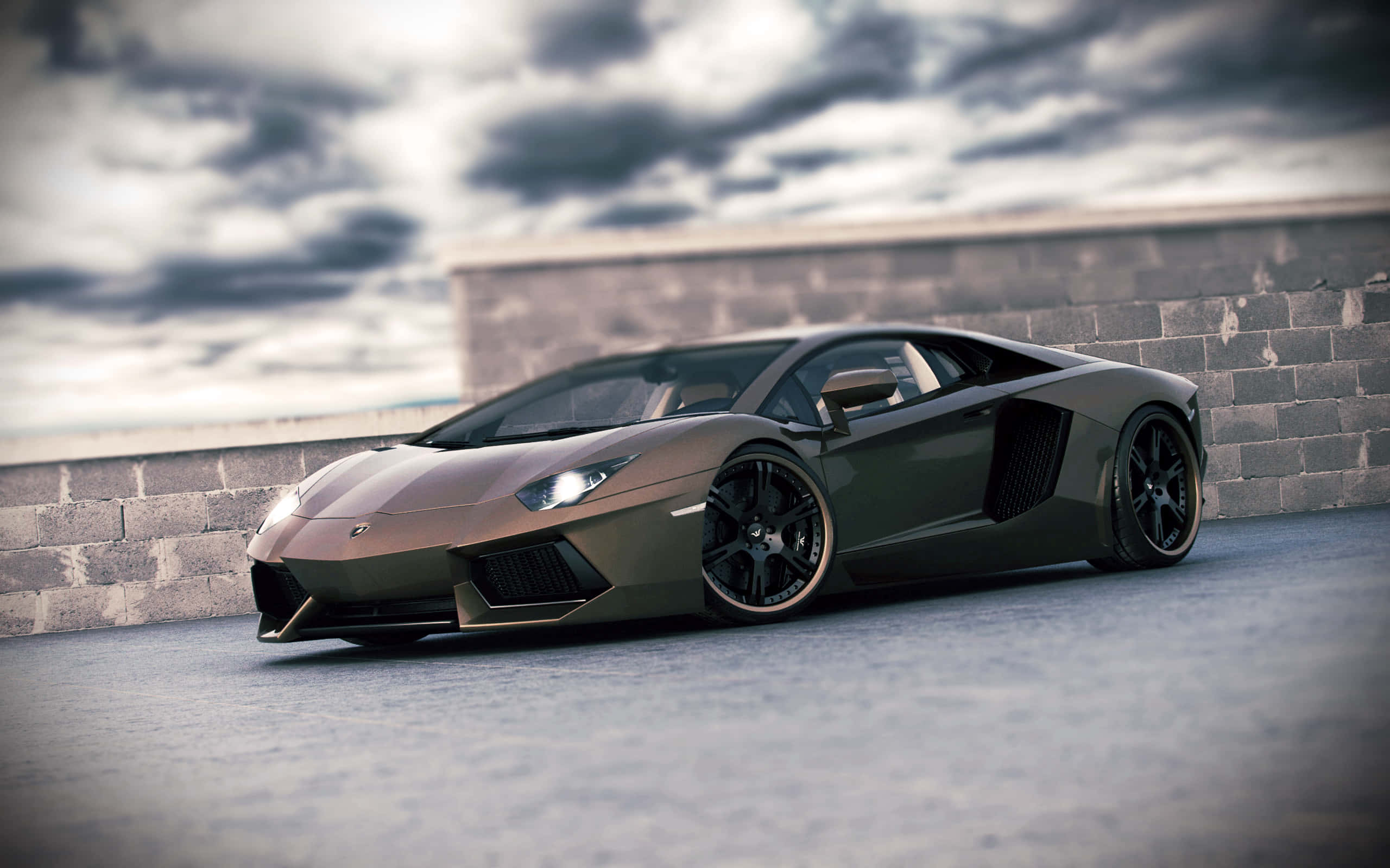 Lamborghini ile zirve performansı deneyimleyin Duvar Kağıdı