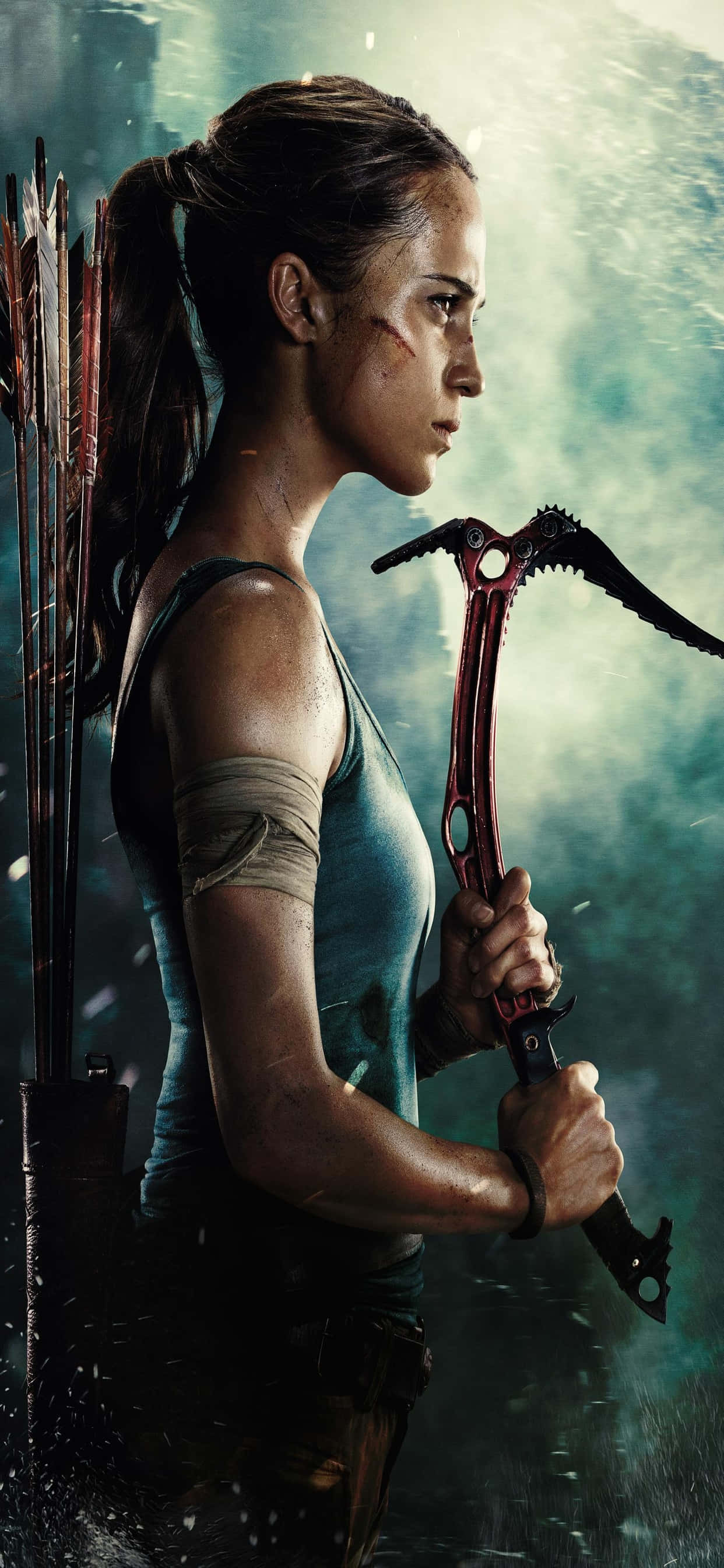 lara croft - avcı - HD 720p Duvar Kağıdı