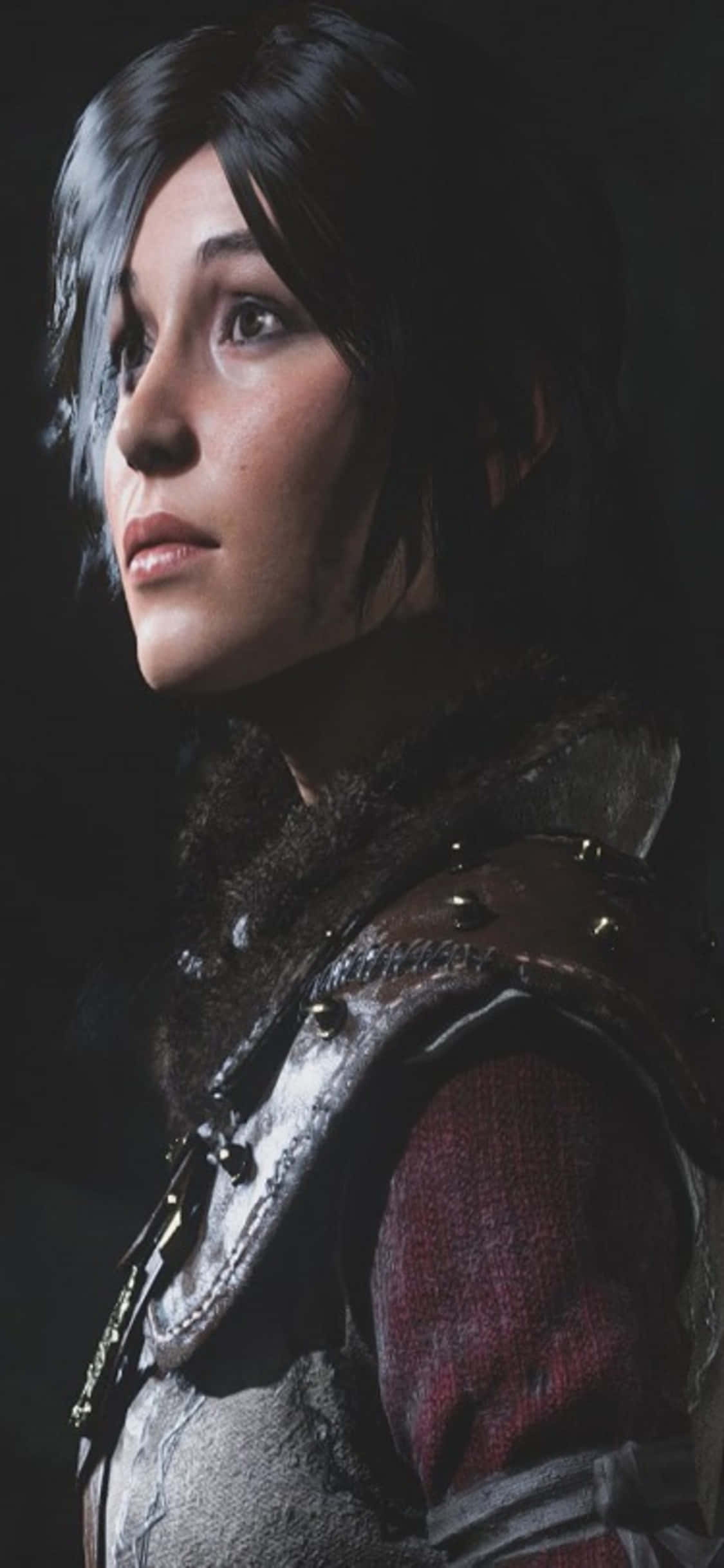 Lara Croft'un iPhone X Shadow Of The Tomb Raider'da Harabeleri Keşfedişini Görün Duvar Kağıdı